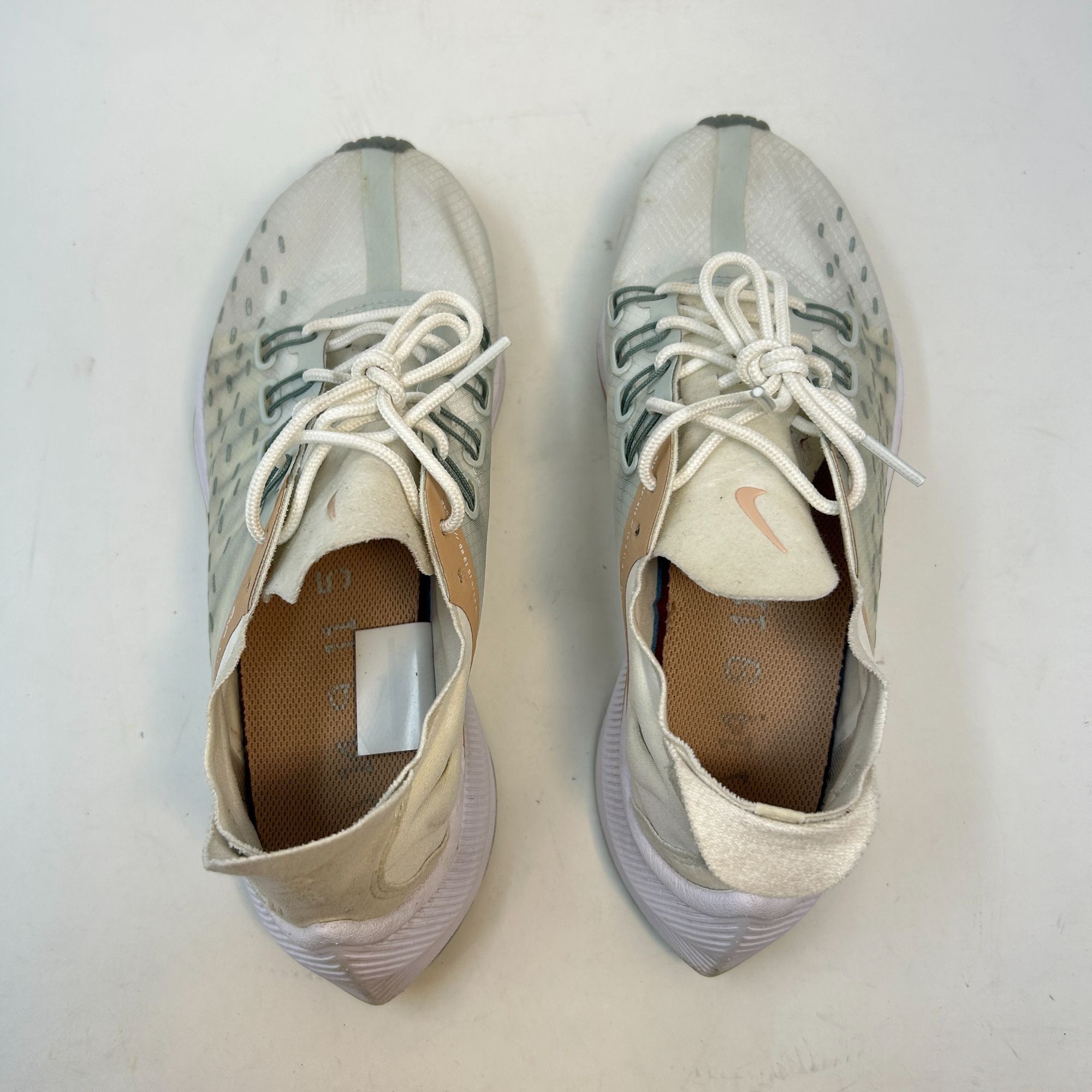 Nike Nike EXP-X14 White Tan Running Shoes Women’s 7.5 AO3170-101 Size US 7.5 / IT 37.5 - 9 Thumbnail