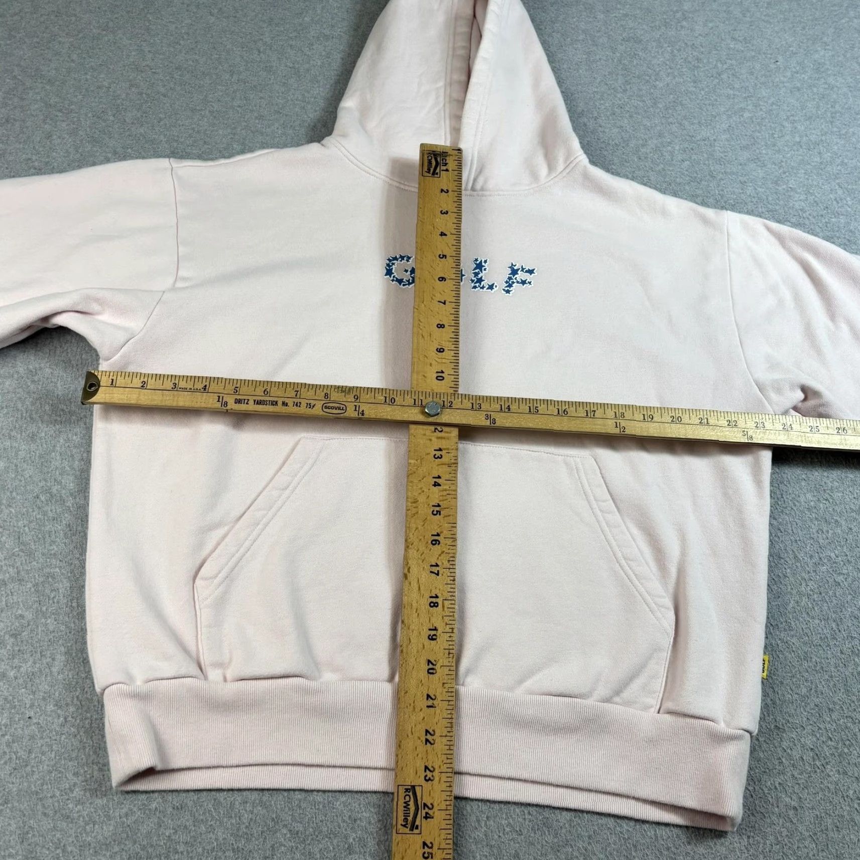 Golf Wang GOLF Wang Hoodie Mens L Pink Star Logo Fleece Graphic Pullover Streetwear Size US L / EU 52-54 / 3 - 7 Thumbnail