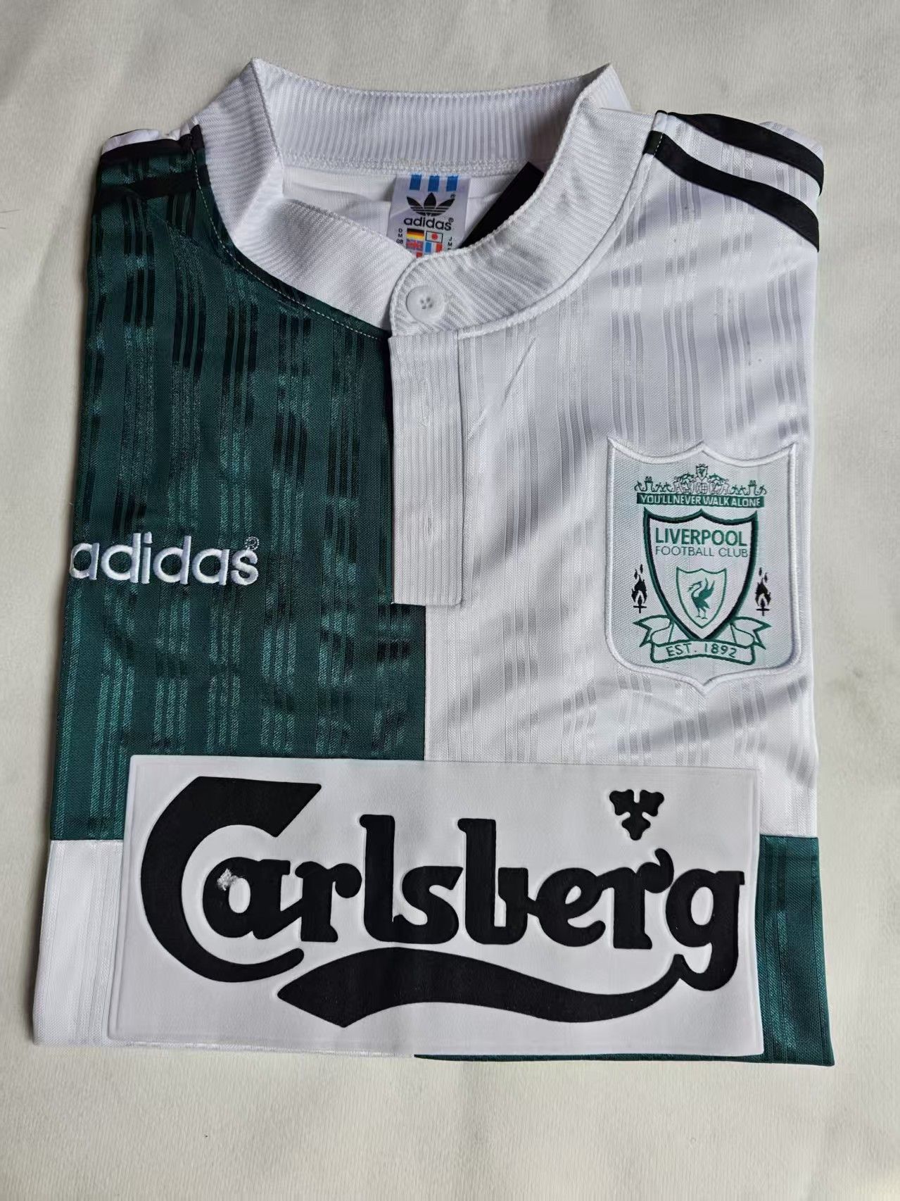 Other 1995 96 Vintage Liverpool Soccer Jersey Size US XL / EU 56 / 4 - 2 Thumbnail