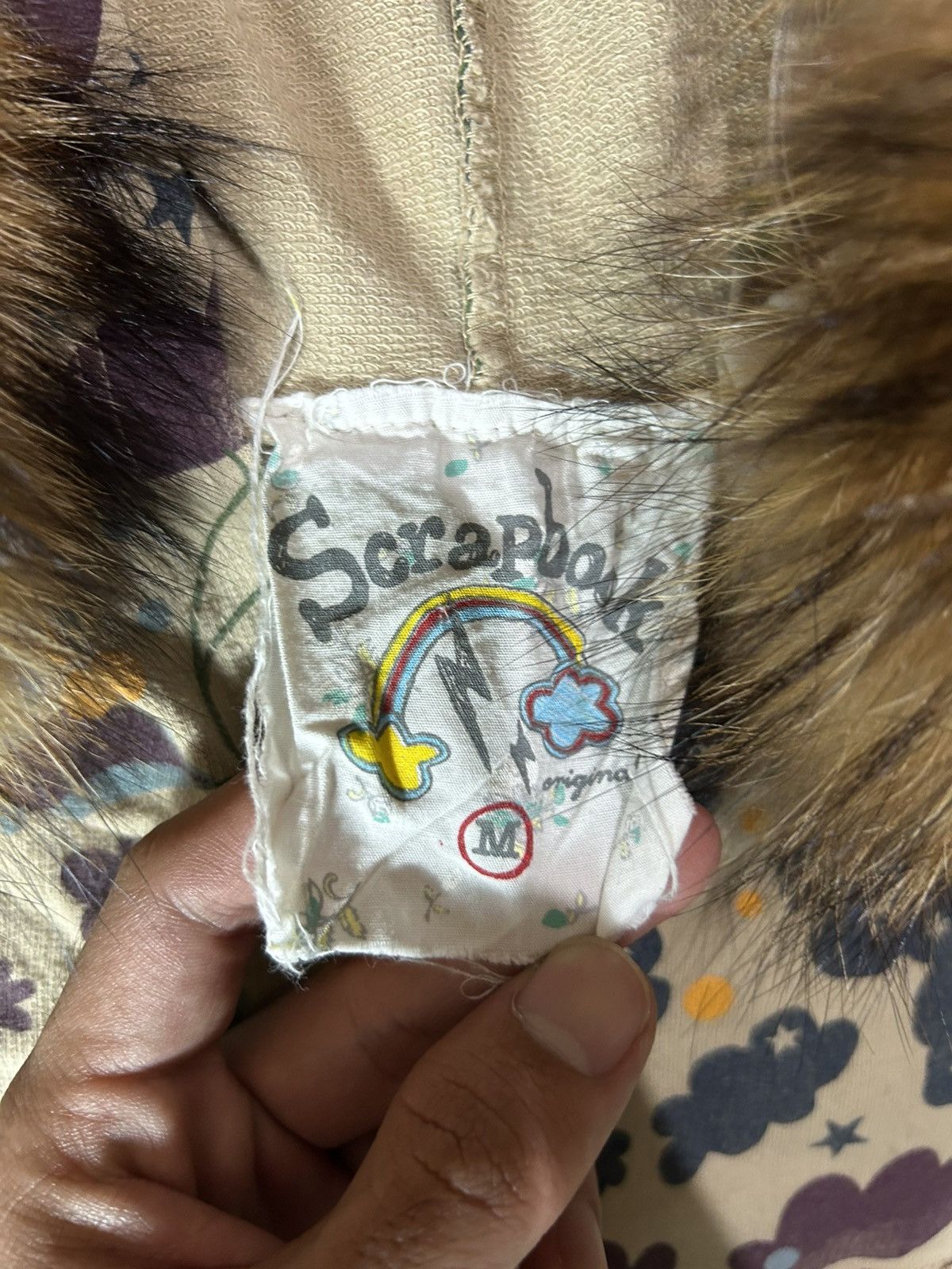 Faux Fur Distressed Zip Hoodies LGB Style