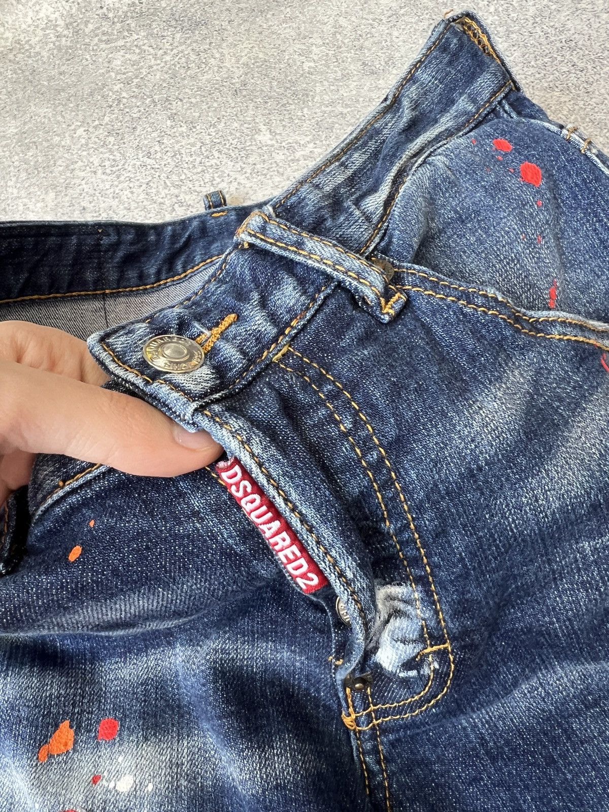 Dsquared2 × Vintage Vintage Dsquared2 Luxury skinny Jeans 44 size ( IT) Size US 32 / EU 48 - 14 Thumbnail