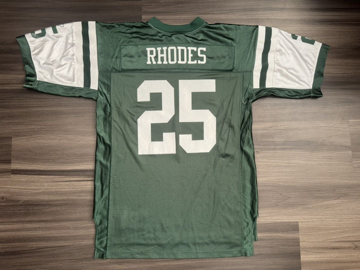 Reebok New York Jets Kerry Rhodes #25 NFL On Field Home Jersey Size US L / EU 52-54 / 3 - 7 Thumbnail