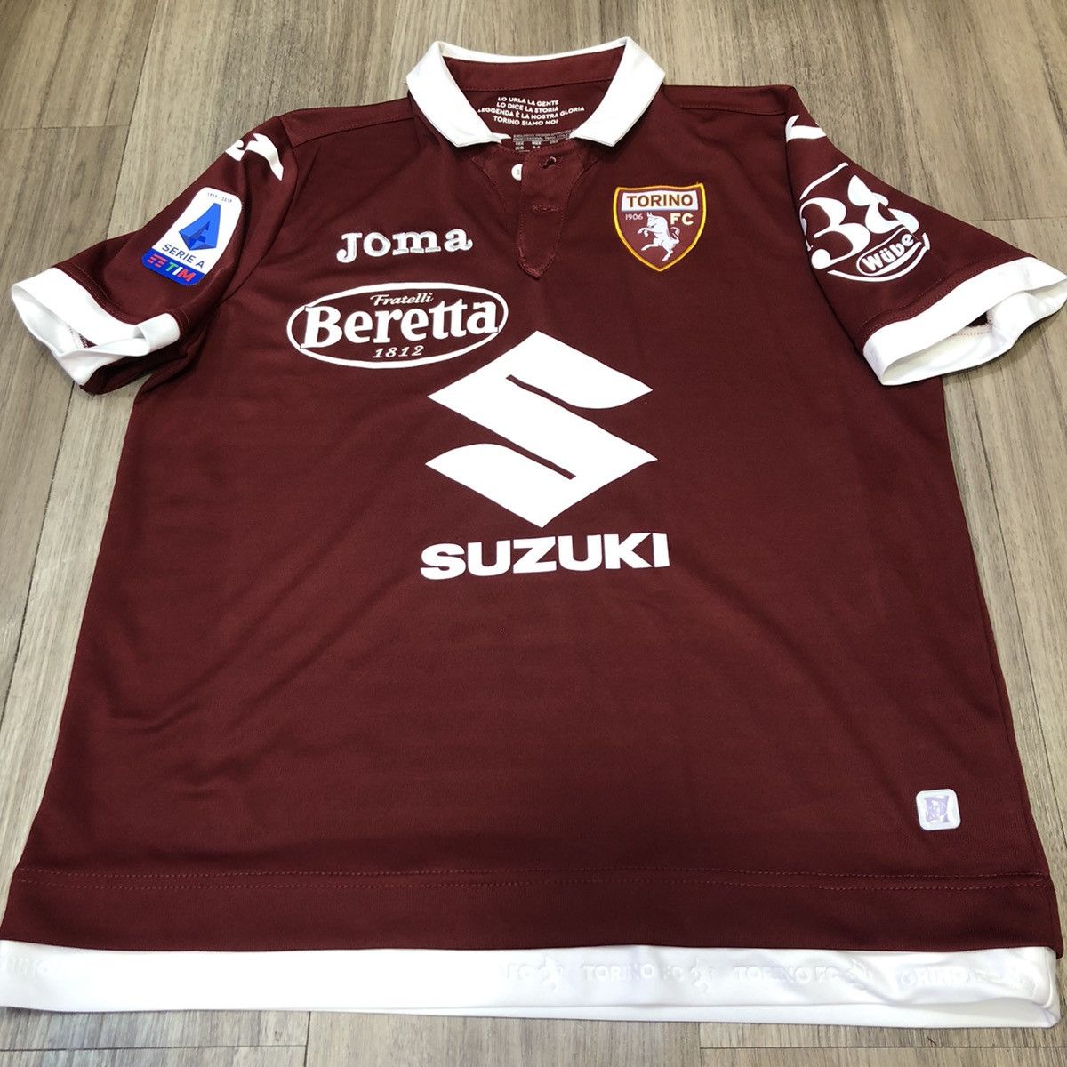 Torino 19/20 home shirt #9 Belotti