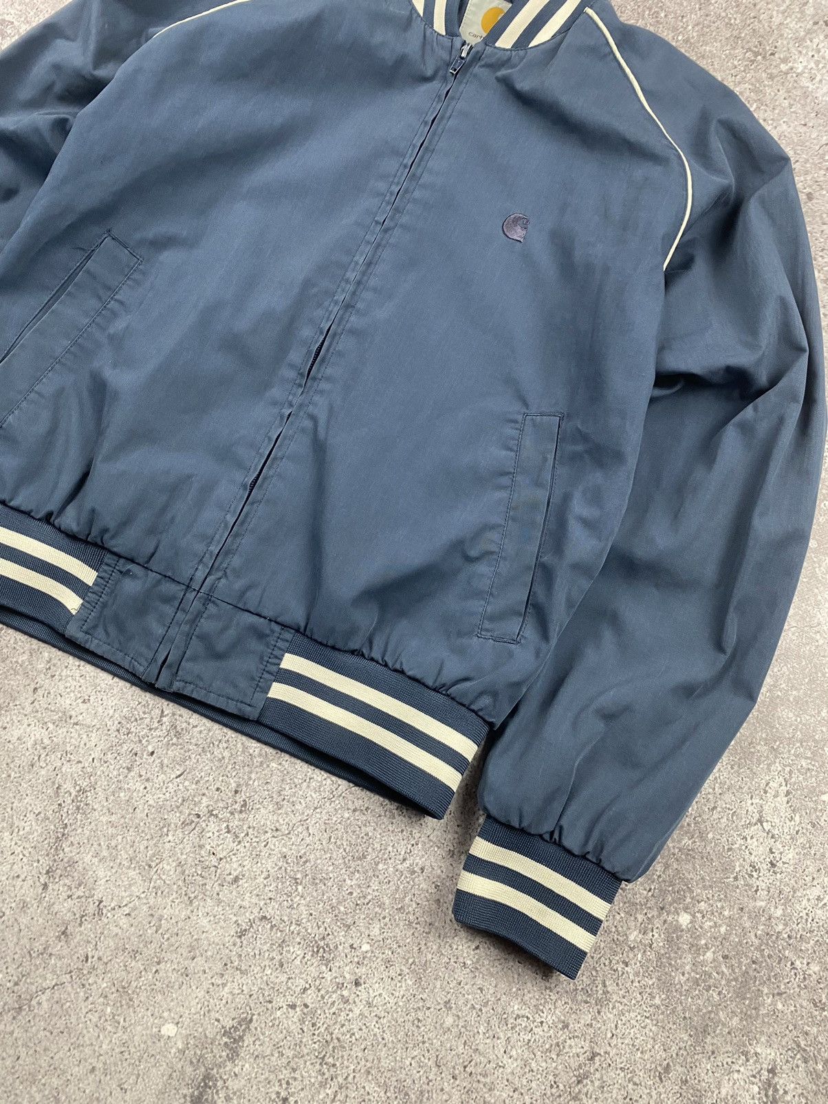 Carhartt VINTAGE FADED CARHARTT 00’S BOMBER JACKET WORK WEAR Y2K Size M / US 6-8 / IT 42-44 - 2 Thumbnail
