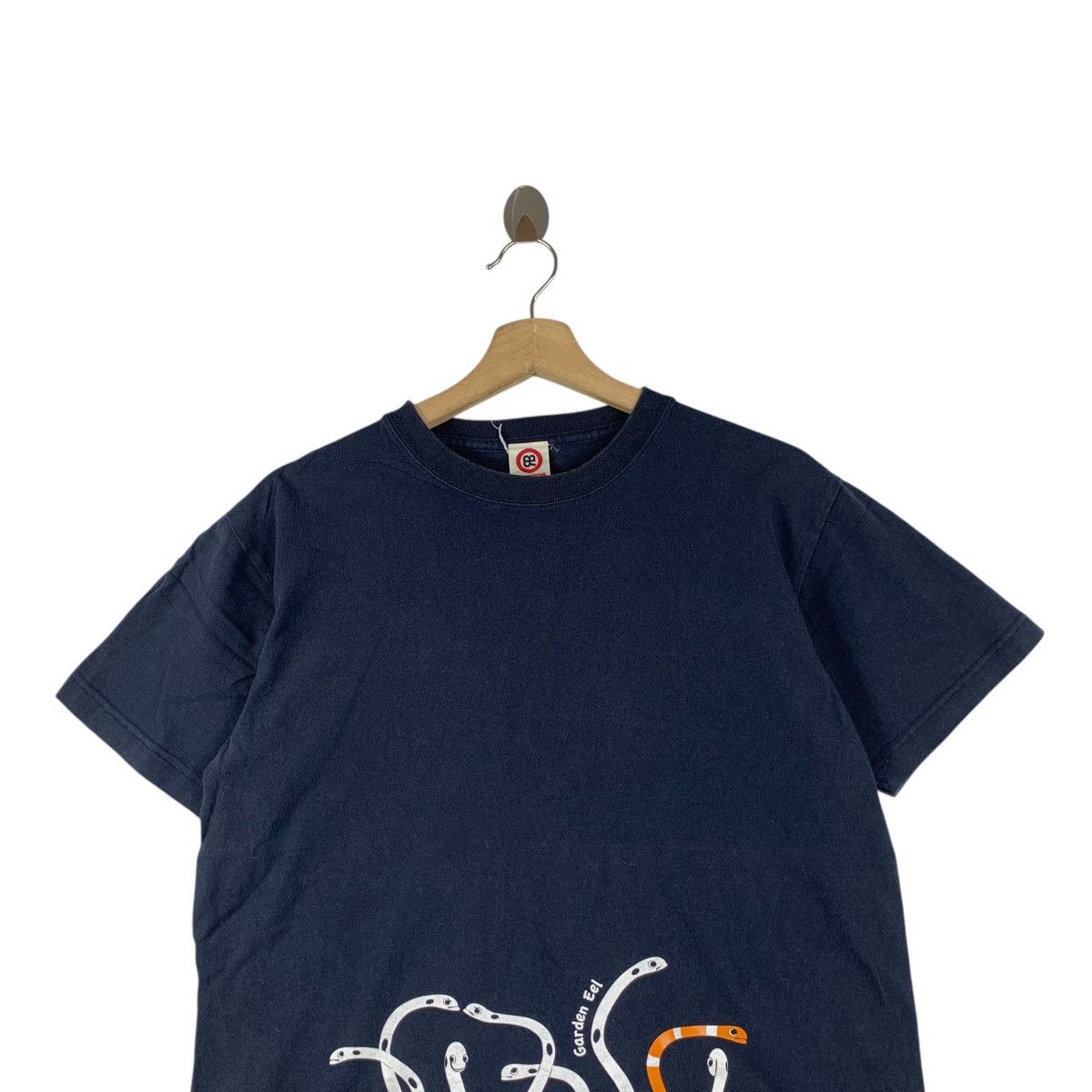 Vintage Vintage REDBROS GARDEN EEL Artwork Illustration Tee Shirt Size US S / EU 44-46 / 1 - 2 Thumbnail