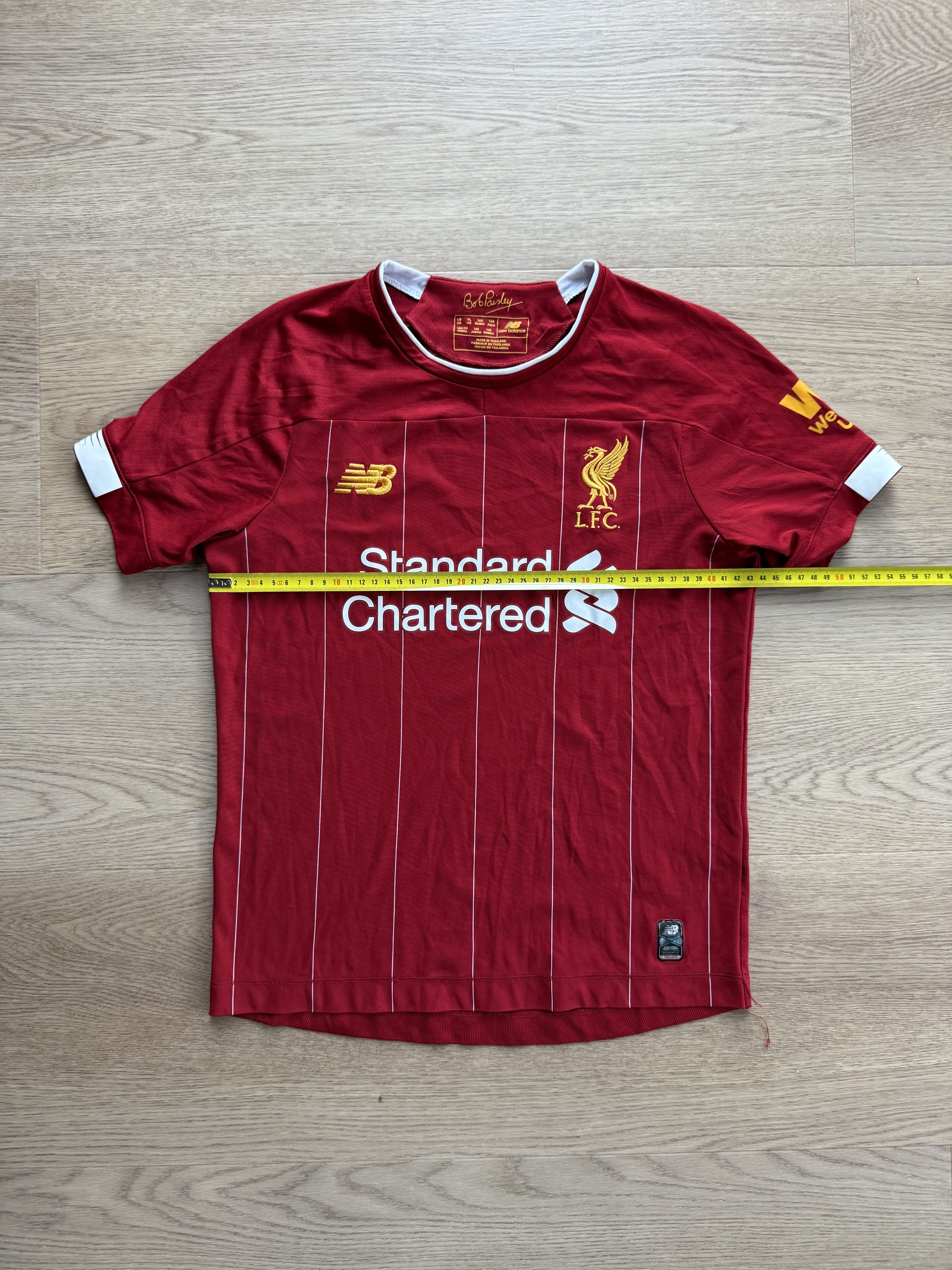 New Balance Liverpool New Balance 2019 Football Soccer Jersey Youth L Size US XS / EU 42 / 0 - 4 Thumbnail