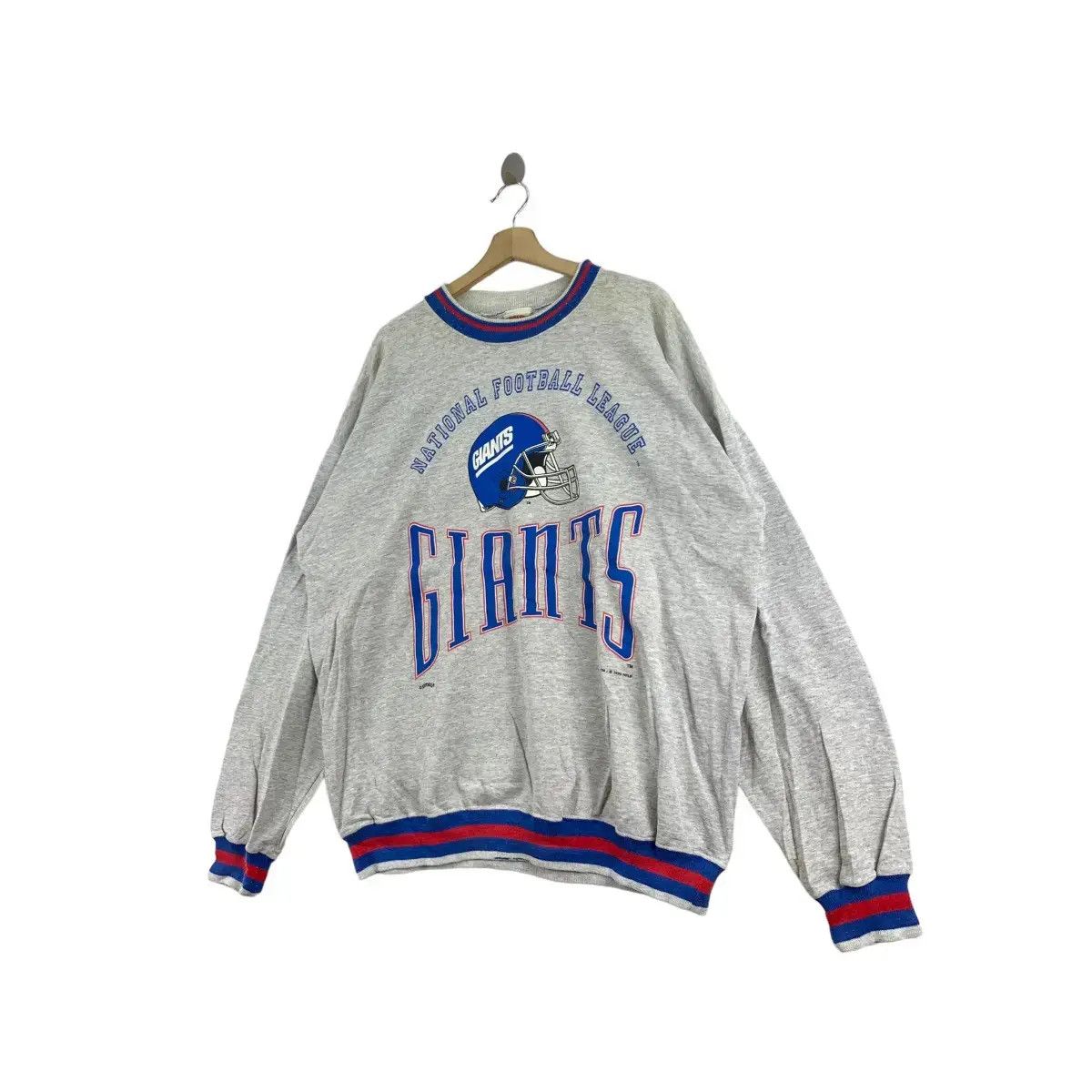 NFL Vintage 1994 NEW YORK GIANTS NFL Football Nutmeg Size US XL / EU 56 / 4 - 2 Thumbnail
