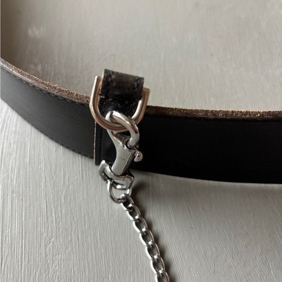 Other JM Davidson Leather Belt Pouch Black Waist Bag 30 Inch Card Size ONE SIZE - 12 Thumbnail