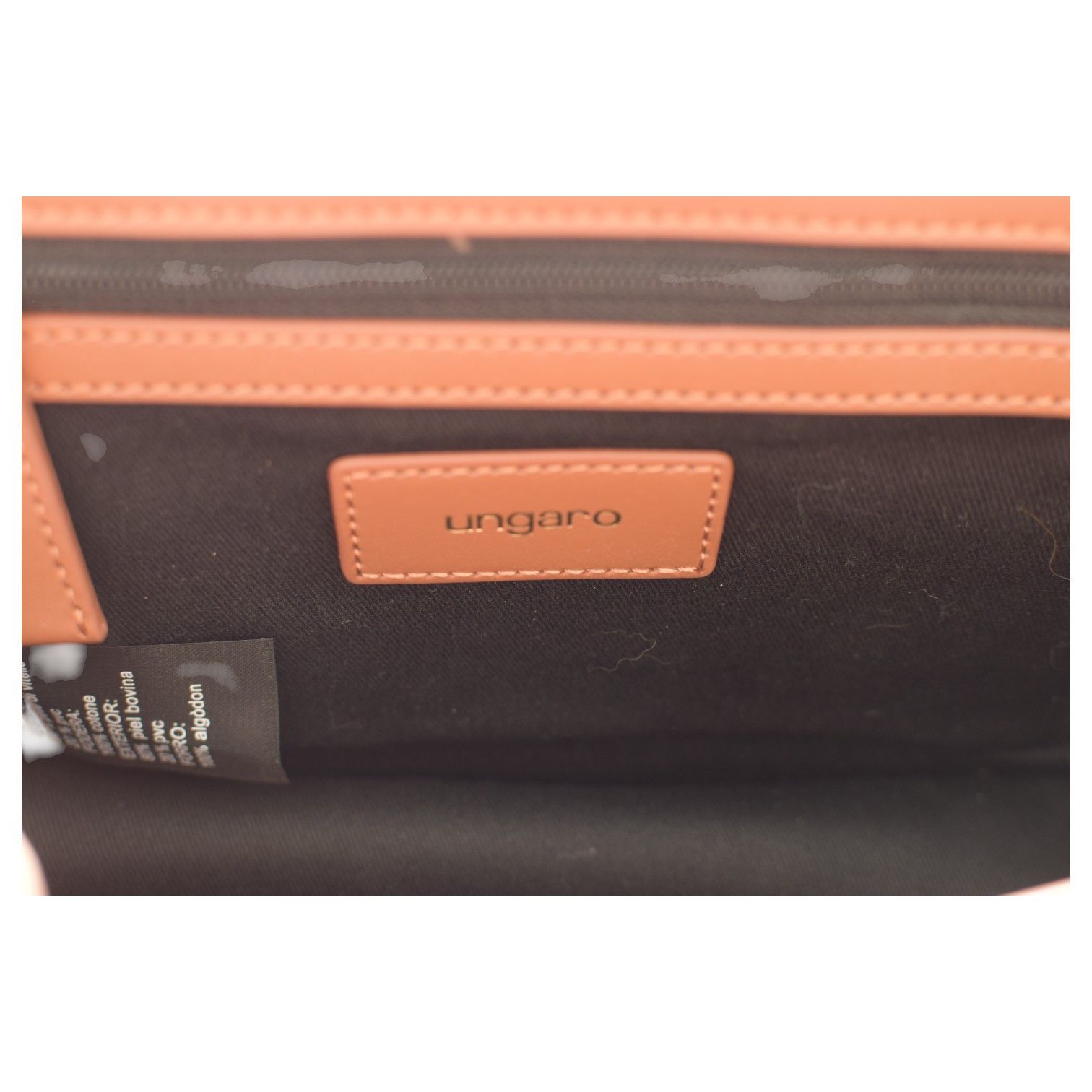 Ungaro Paris NWT Ungaro Caramel brown leather shoulder or crossbody bag Size ONE SIZE - 17 Thumbnail