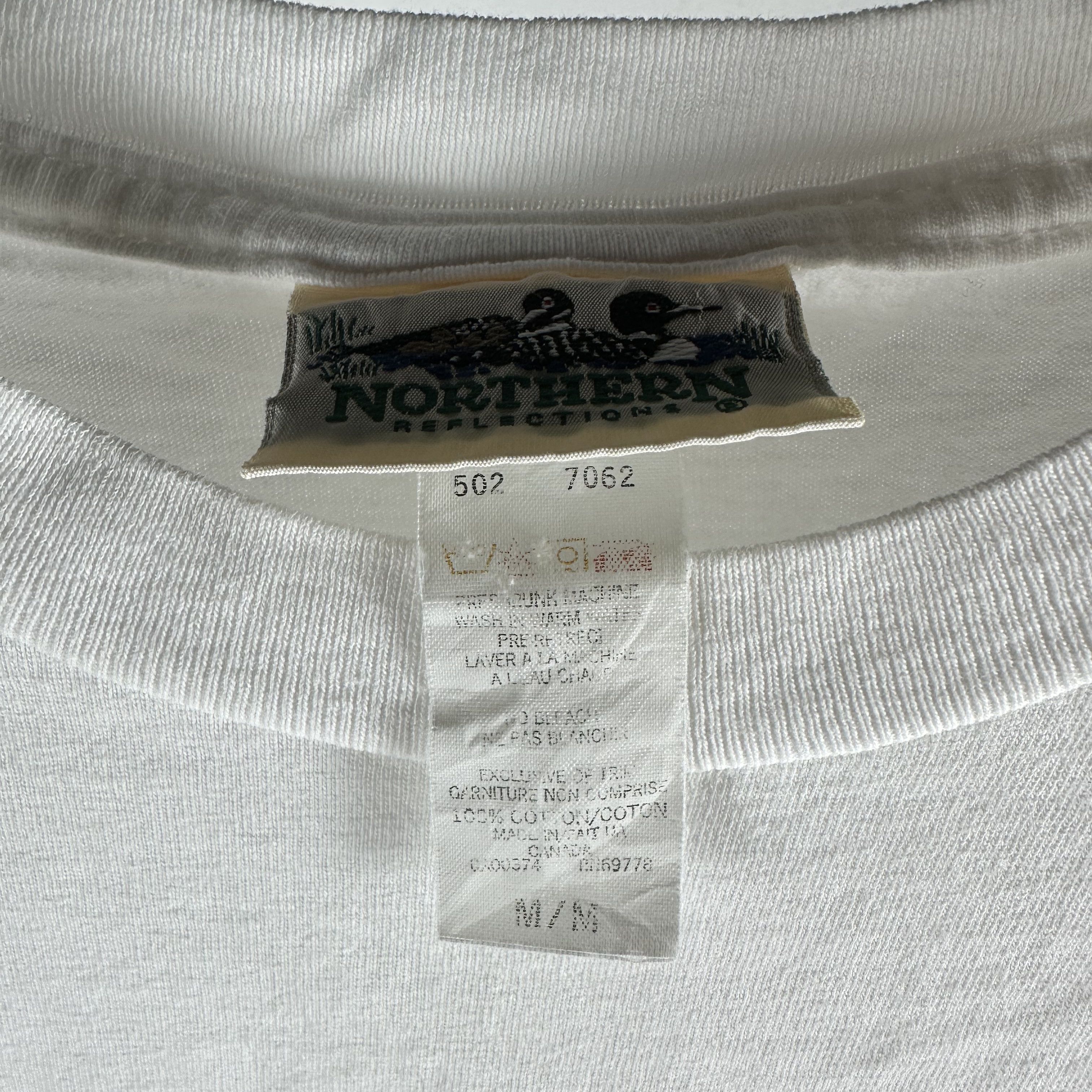 Vintage Vintage 90s Northern Reflections Nature Art Graphic T-Shirt Size US XL / EU 56 / 4 - 4 Thumbnail