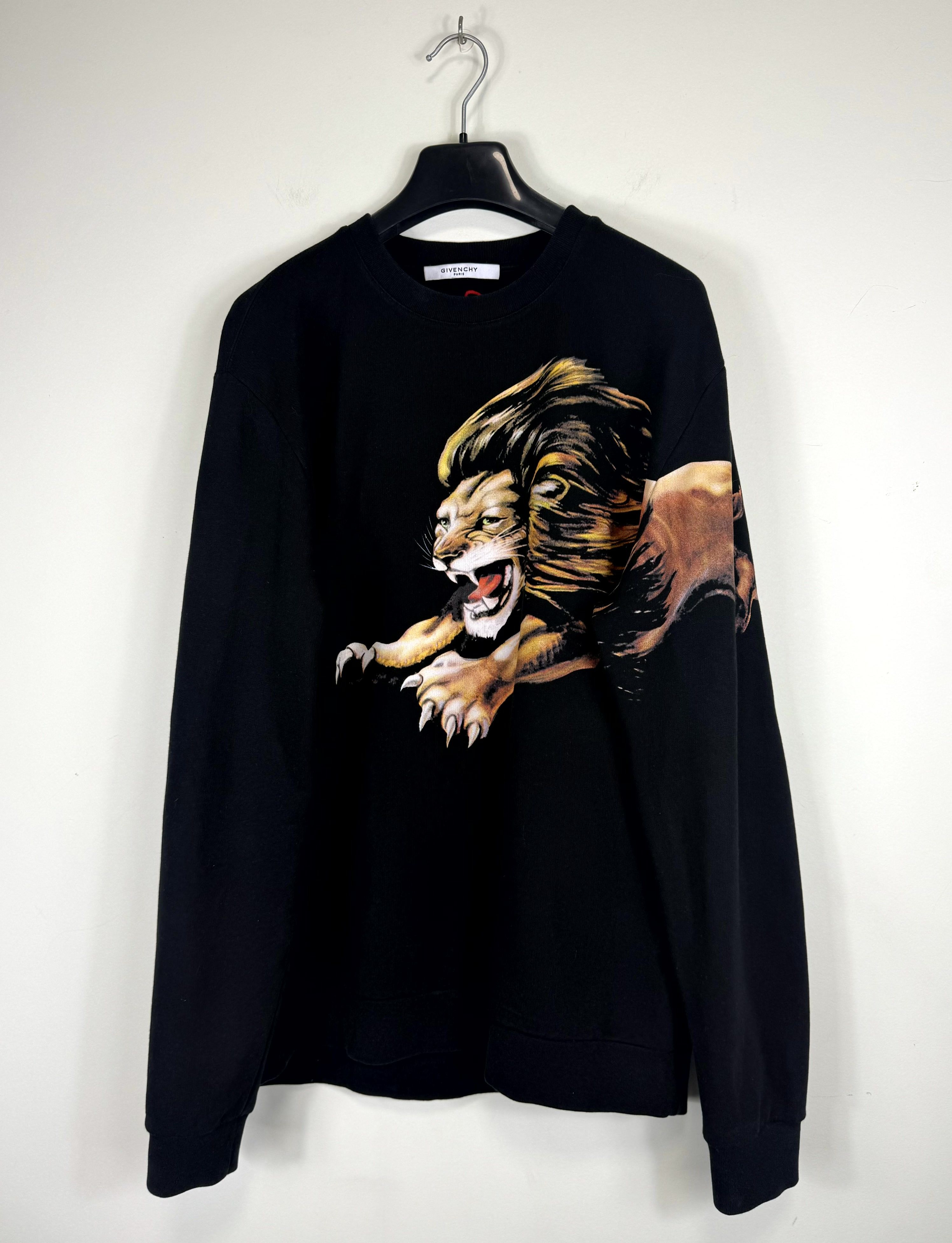 Givenchy lion sweatshirt best sale