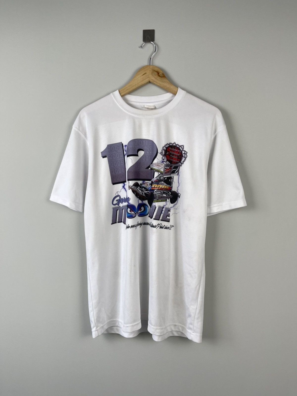 Vintage Vintage 90s Gordon Moto Racing Movie Tee Size US M / EU 48-50 / 2 - 2 Thumbnail