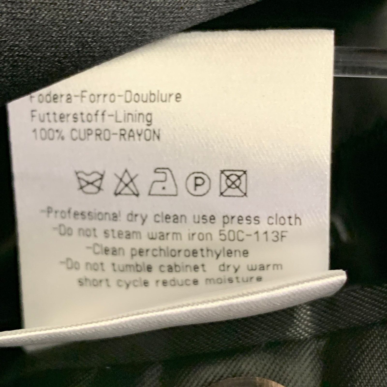 Calvin Klein CALVIN KLEIN Size 40 Wool Silk Notch Lapel Sport Coat Size 40R - 9 Thumbnail