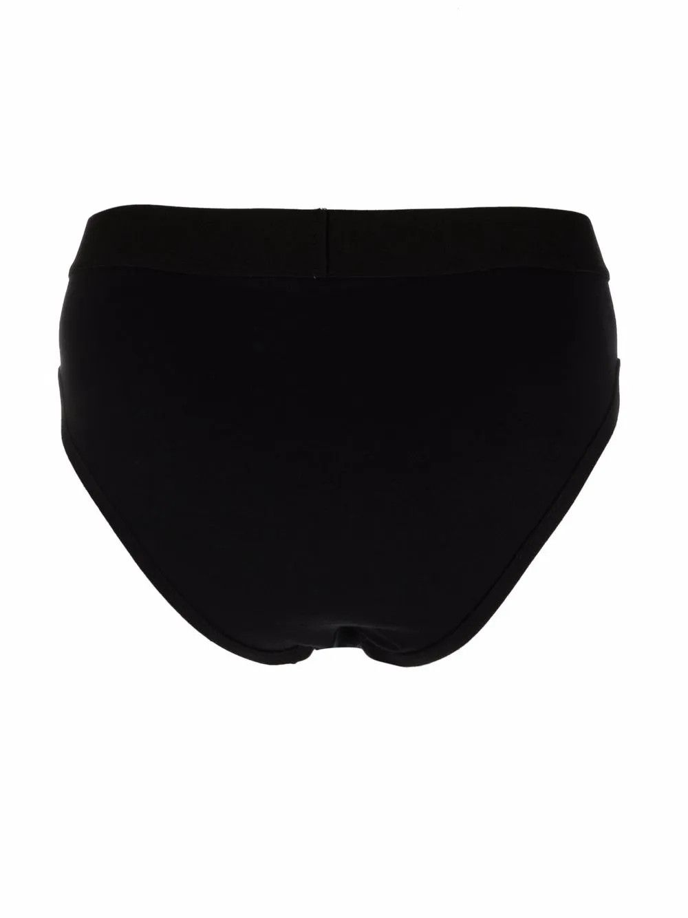 Balenciaga o1s1rm0225 Size: XL / Logo-Waist Briefs in Black Size ONE SIZE - 2 Thumbnail