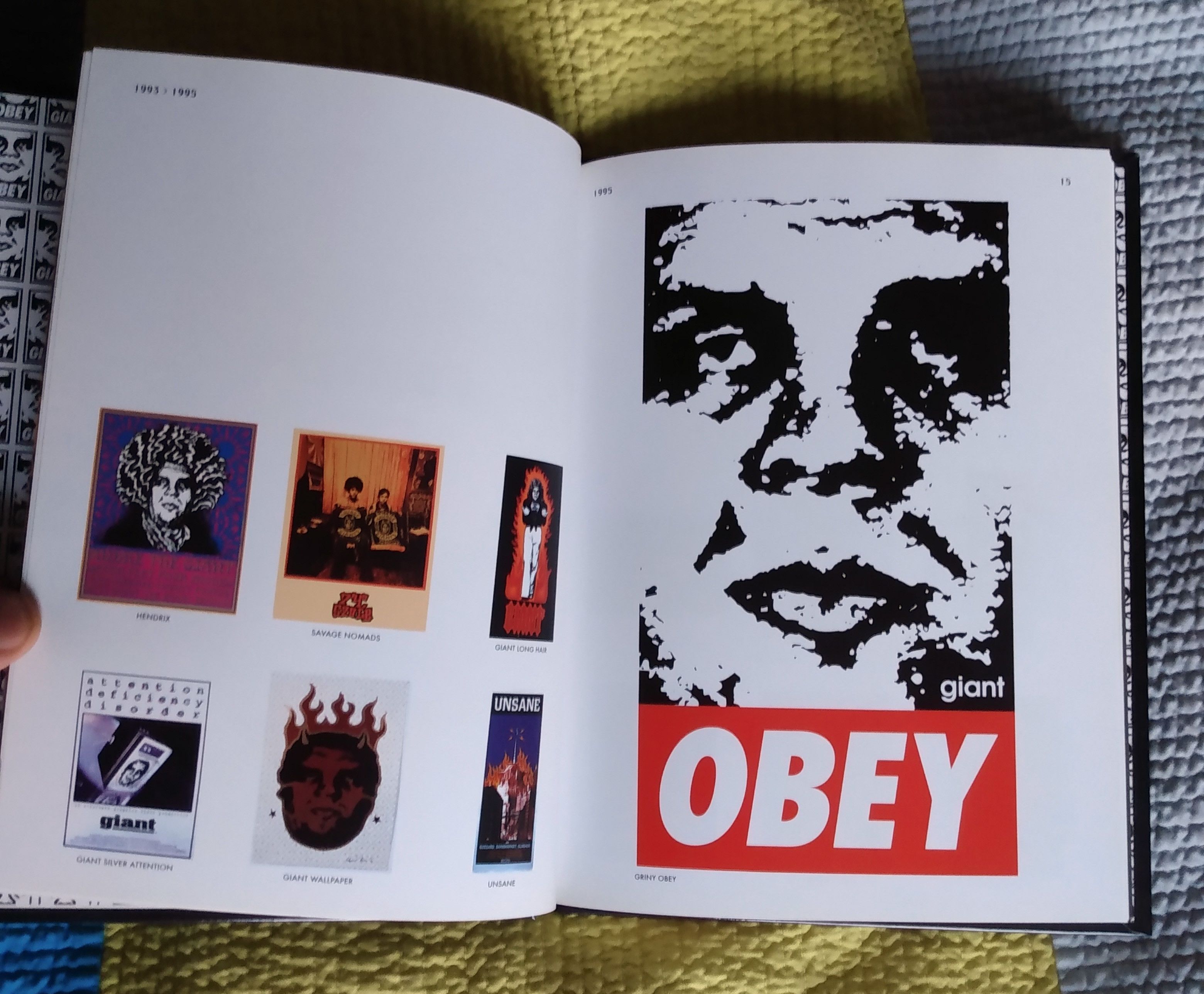 Obey × Shepard Fairey Project 01 Hardback Book 2005 Size ONE SIZE - 2 Thumbnail