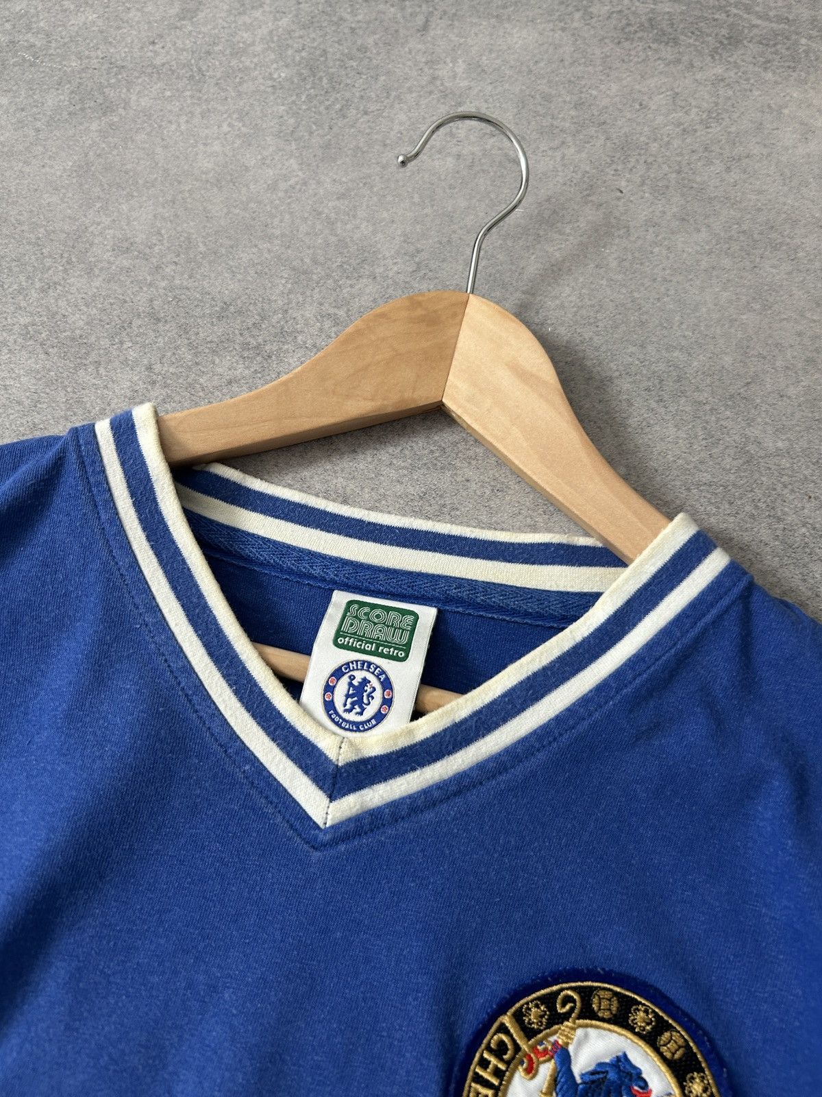 Chelsea Soccer Vintage Chelsea football club blue shirts mens Size US XL / EU 56 / 4 - 4 Thumbnail