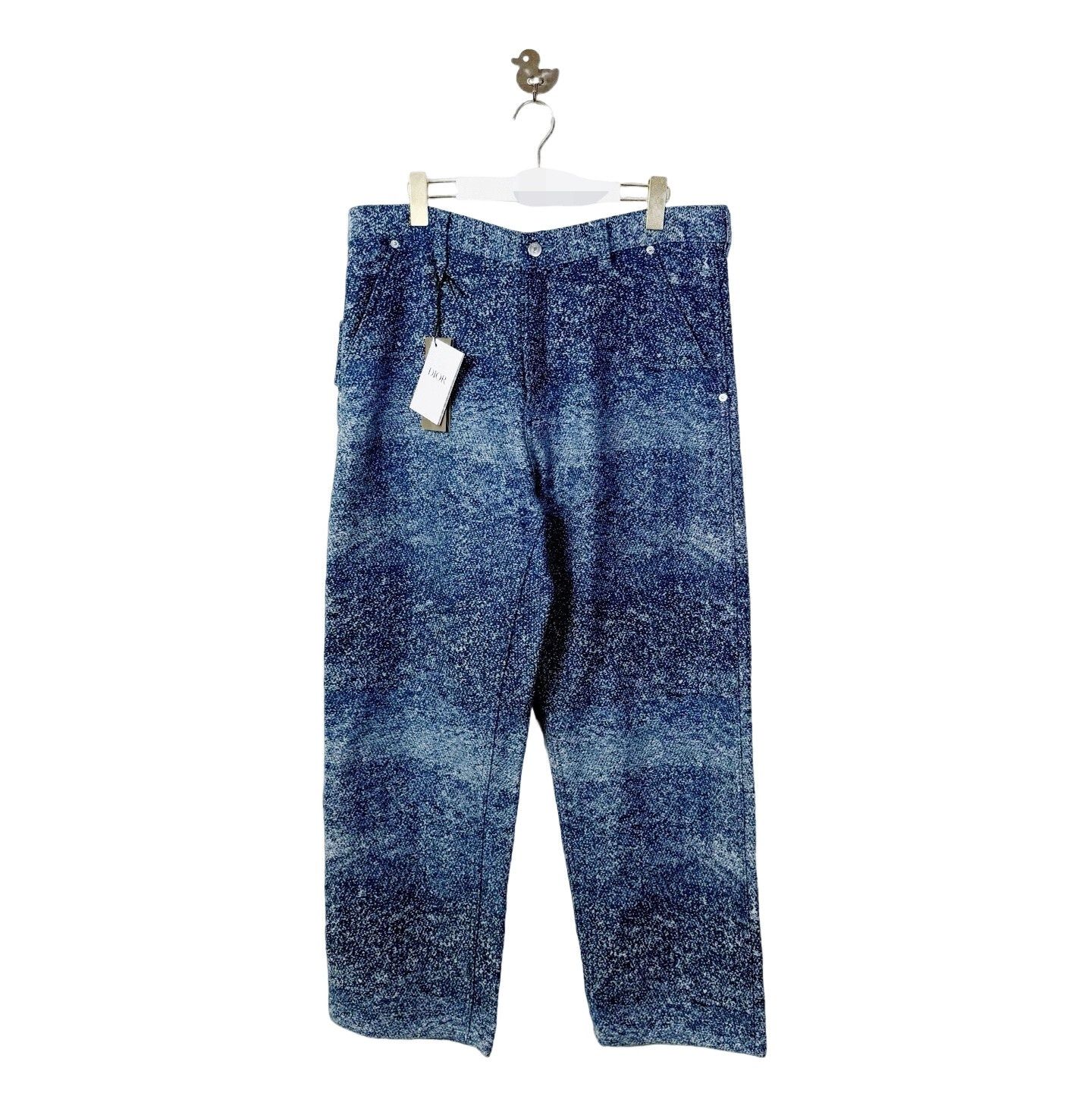 Dior Dior Jacquard Gradient Denim Jeans Size 52 Size US 36 / EU 52 - 1 Thumbnail