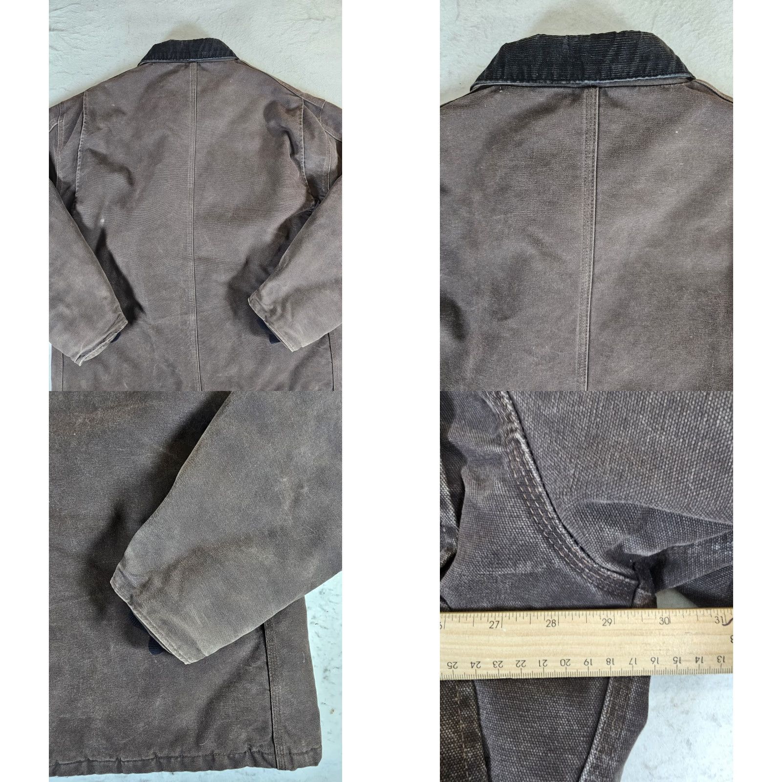 Carhartt VINTAGE Carhartt C26-DKB Brown Quilted Arctic Workwear Jacket Mens XX Long Reg Size US XXL / EU 58 / 5 - 9 Thumbnail