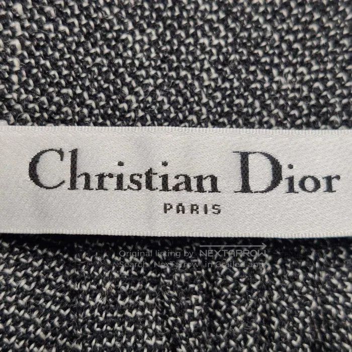 Dior Dior Wool Solid Pleated Skirt 34. Size 33" - 4 Thumbnail