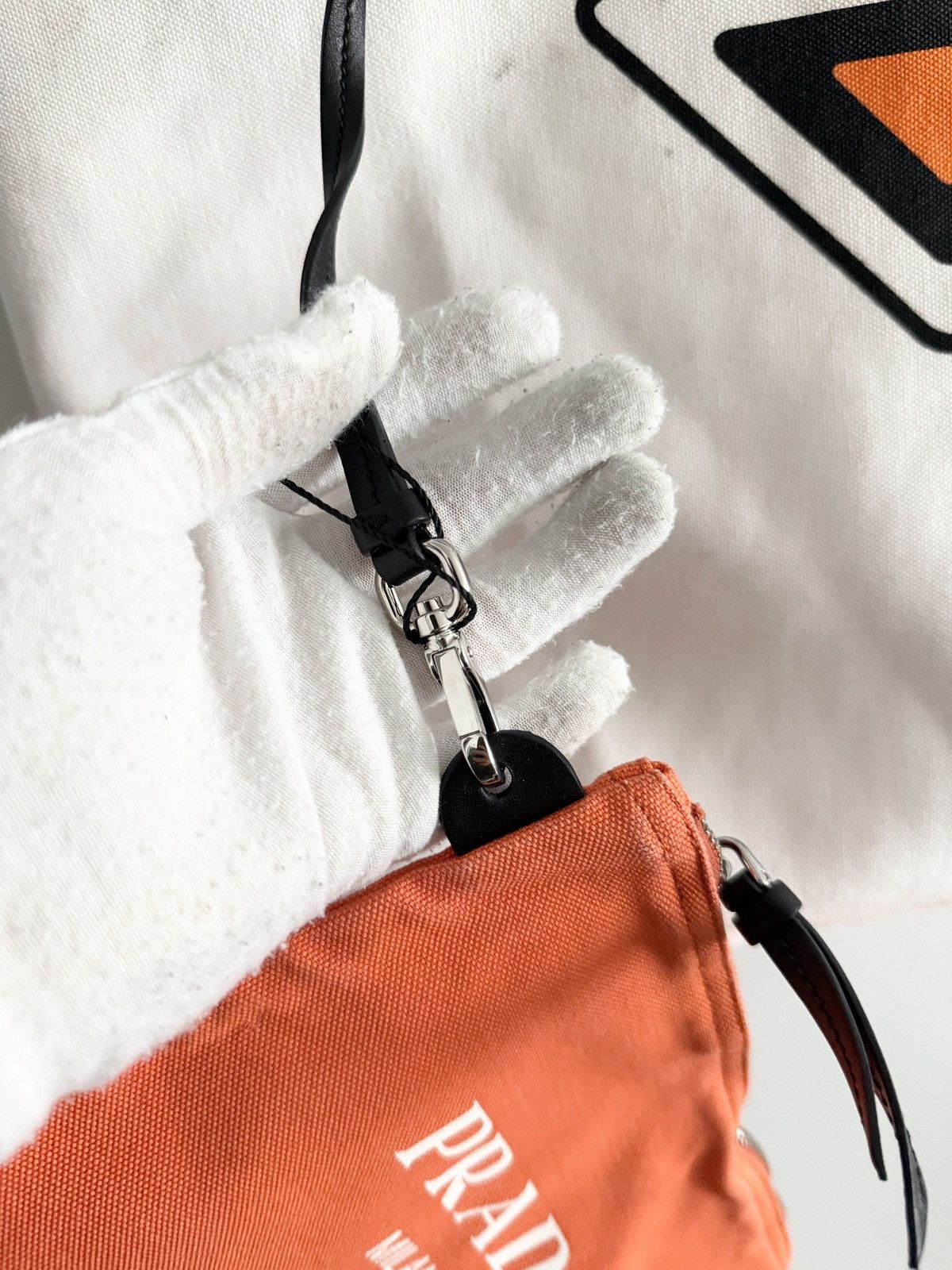 Prada STEAL! 2018 Prada Canapa Monkey-Print Tote Bag Size ONE SIZE - 12 Thumbnail