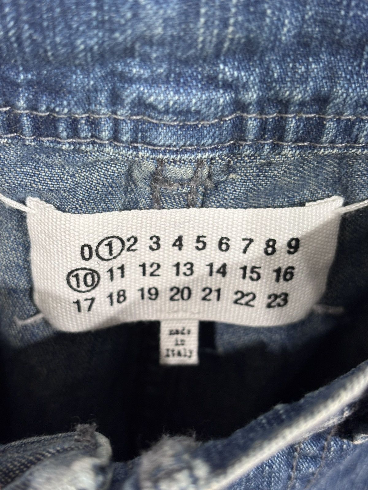 Maison Margiela Maison Margiela Paint Splatter Wide-Leg Jeans Size US 30 / EU 46 - 4 Thumbnail