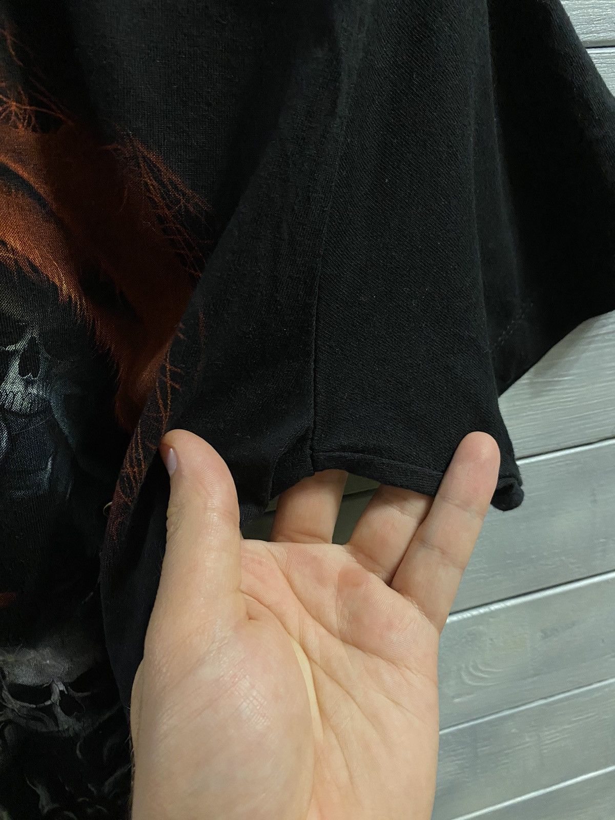 Vintage Rare Vintage T-Shirt Skulls Rock Metal Stripes. Size US S / EU 44-46 / 1 - 10 Thumbnail