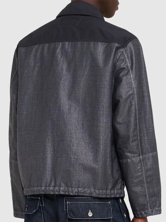 C.P. Company o1lsvrm0425 Raffia Goggle Jacket in Smoked Pearl Size US XL / EU 56 / 4 - 5 Thumbnail