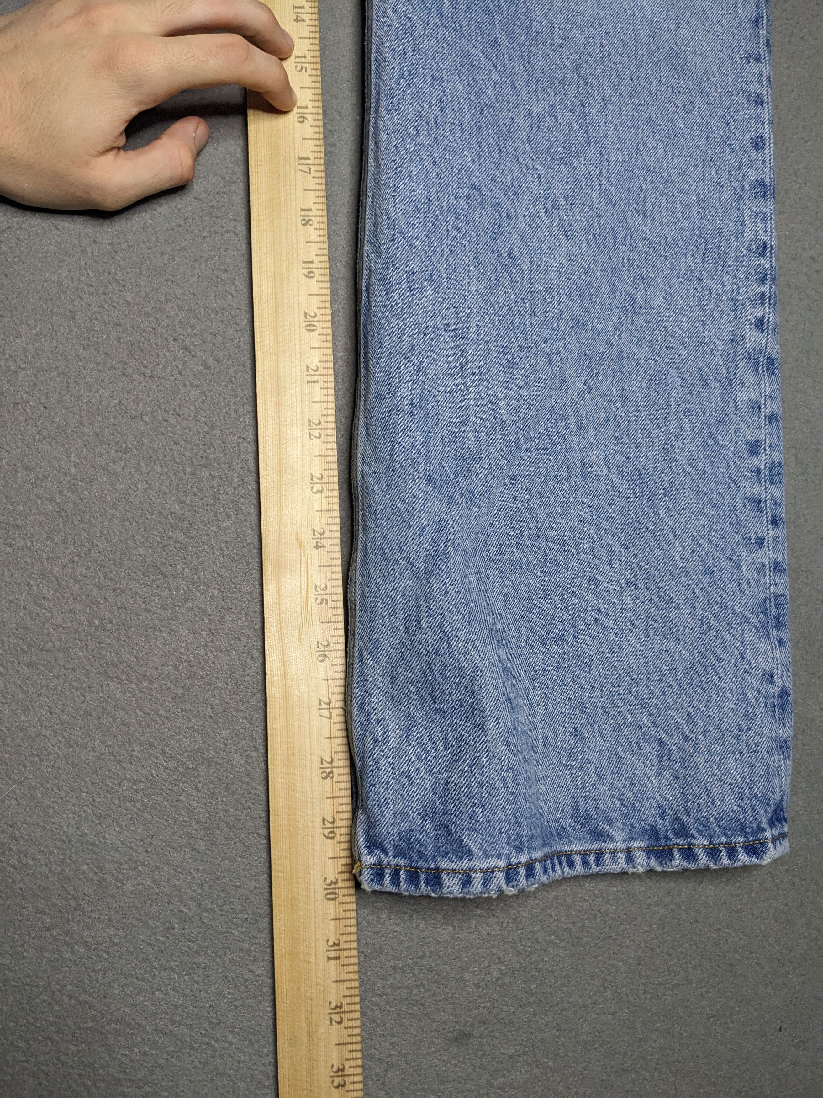 Agolde AGOLDE Vintage Straight Jeans 34x30 Organic Cotton Denim Size 34" / US 12 / IT 48 - 14 Thumbnail