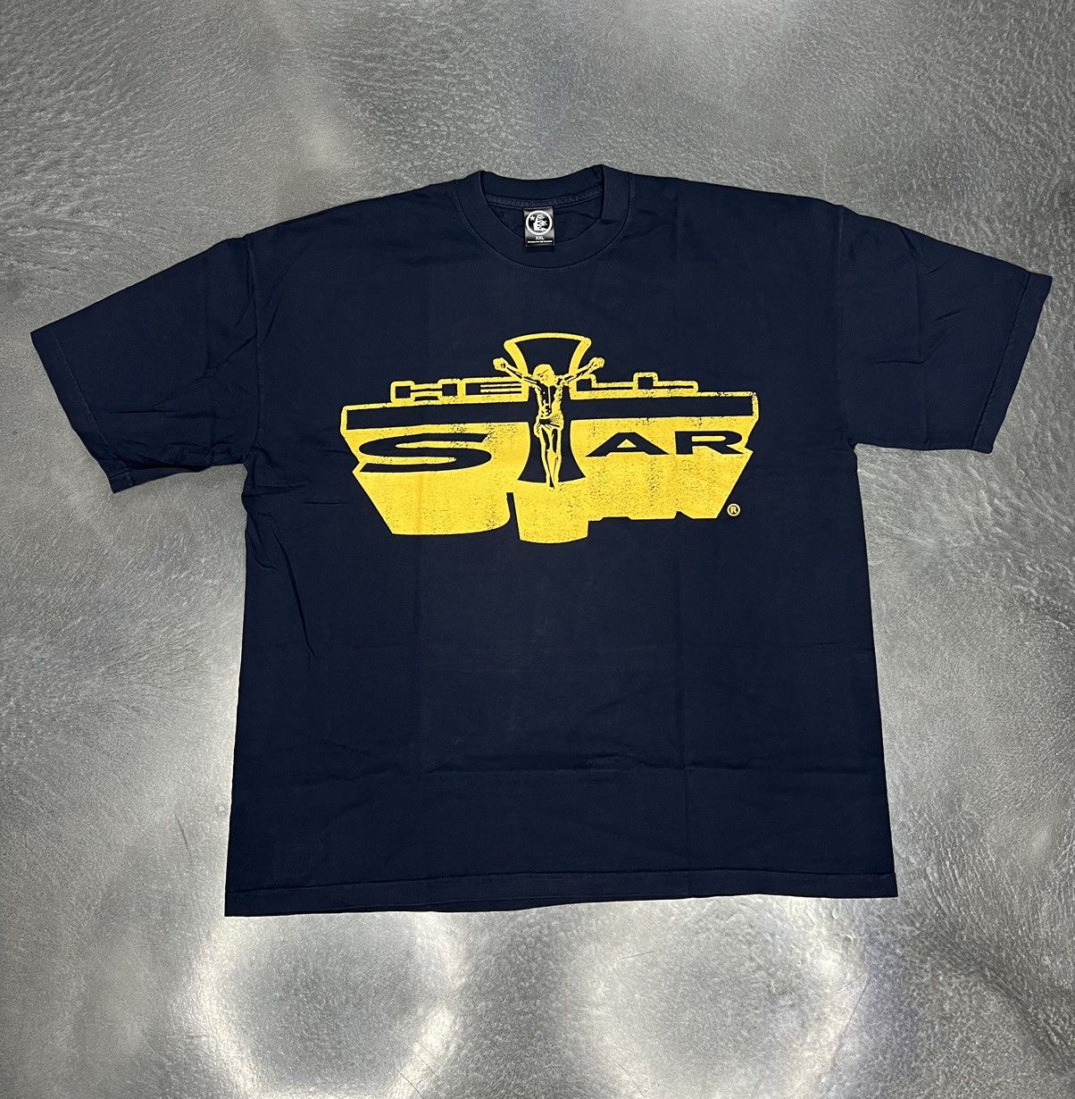 HELLSTAR Hellstar Jesus T-Shirt (Overseas Exclusive) Size US XXL / EU 58 / 5 - 1 Thumbnail