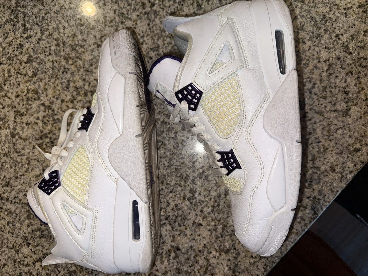 Jordan Brand Jordan 4 Retro Metallic Purple Size US 9.5 / EU 42-43 - 1 Thumbnail