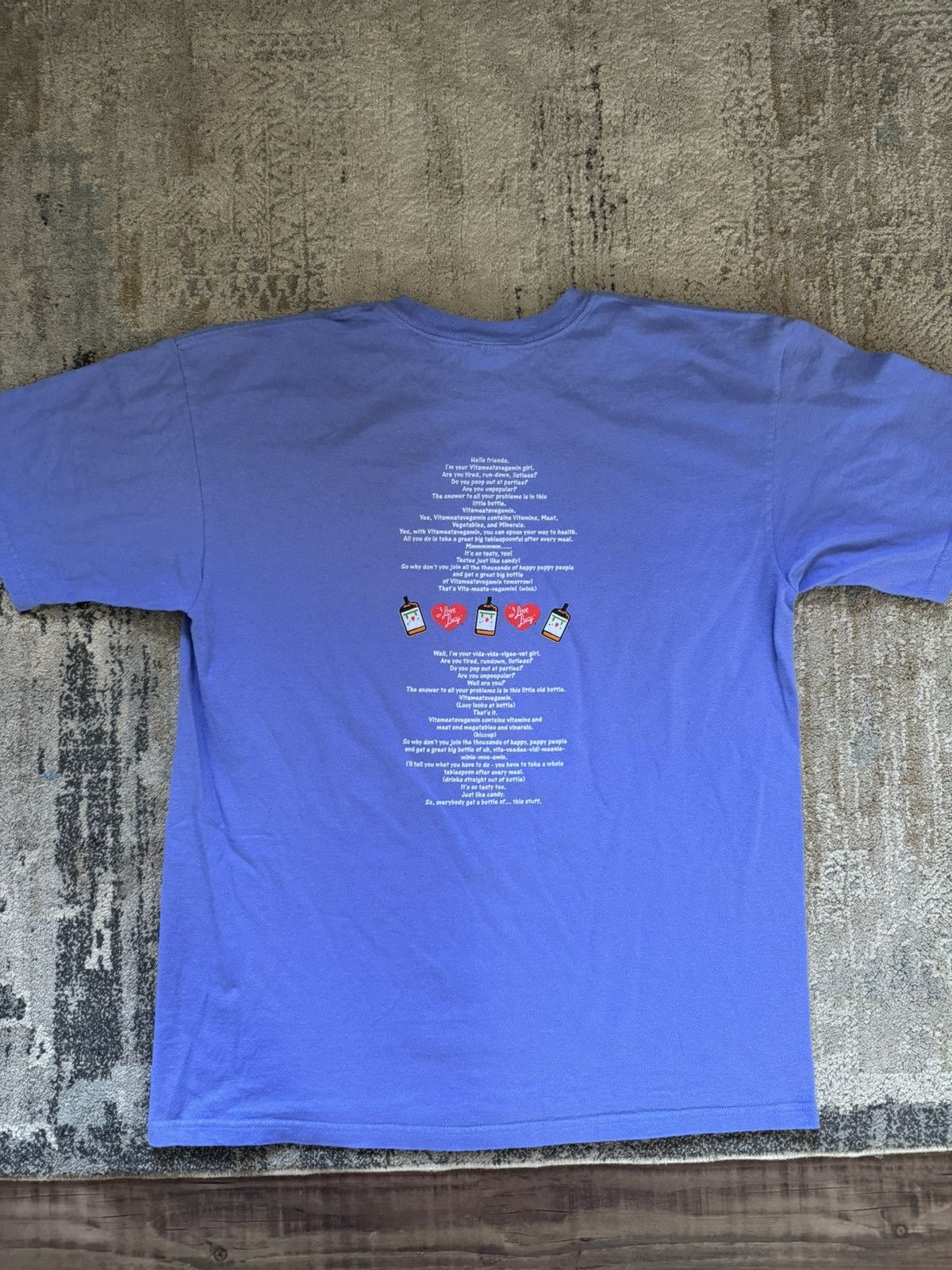 Vintage Y2k Vitameatavegamin Tee Size US L / EU 52-54 / 3 - 4 Thumbnail