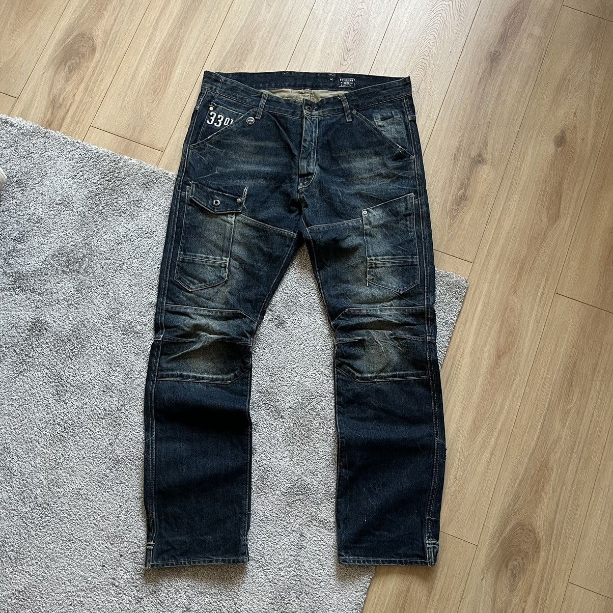 G-Star G-Star Raw Rap Denim Jeans Size US 38 / EU 54 - 2 Thumbnail