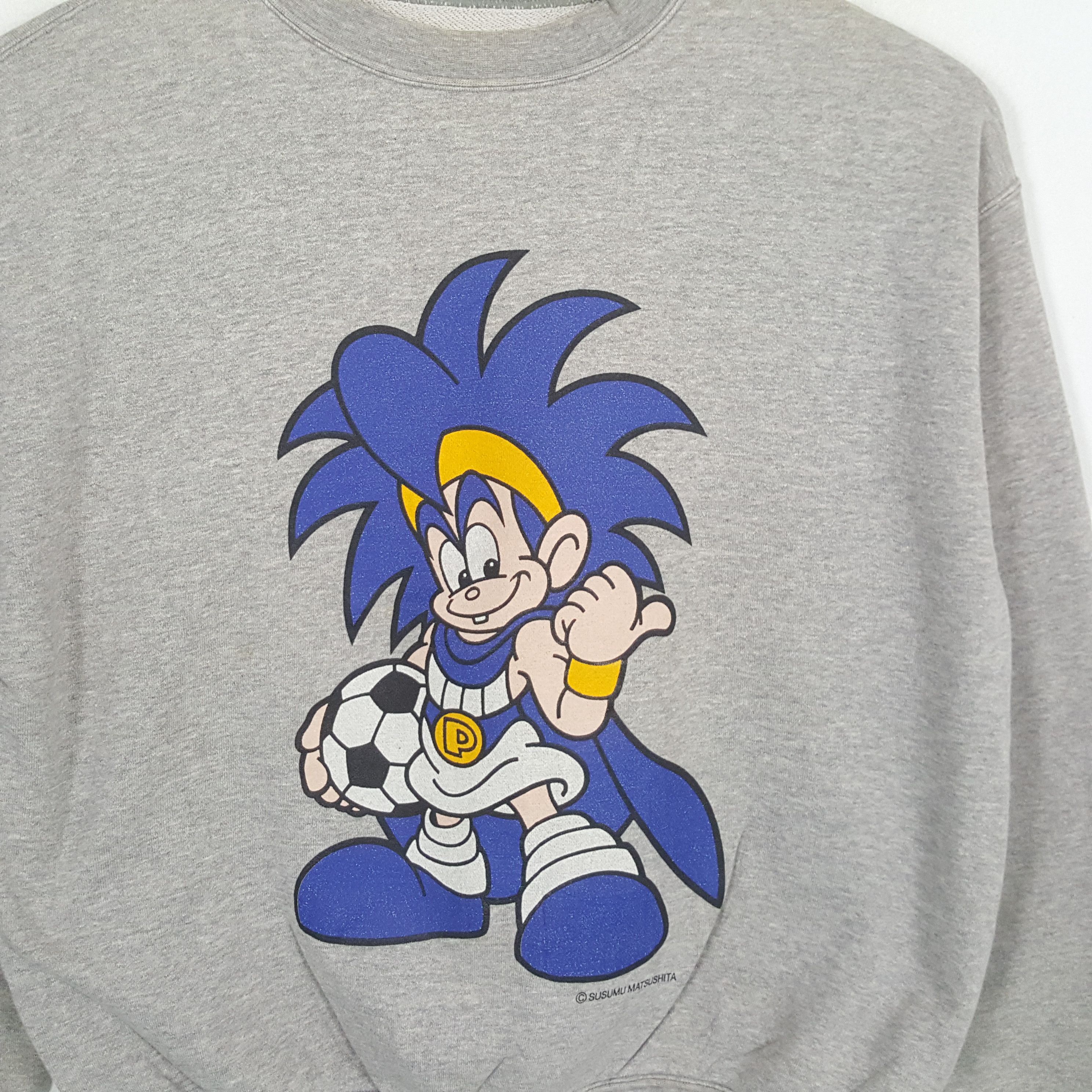 Japanese Brand × Vintage Vintage PANASONIC GAMBA OSAKA Japan Football Club Sweatshirt Size US L / EU 52-54 / 3 - 2 Thumbnail