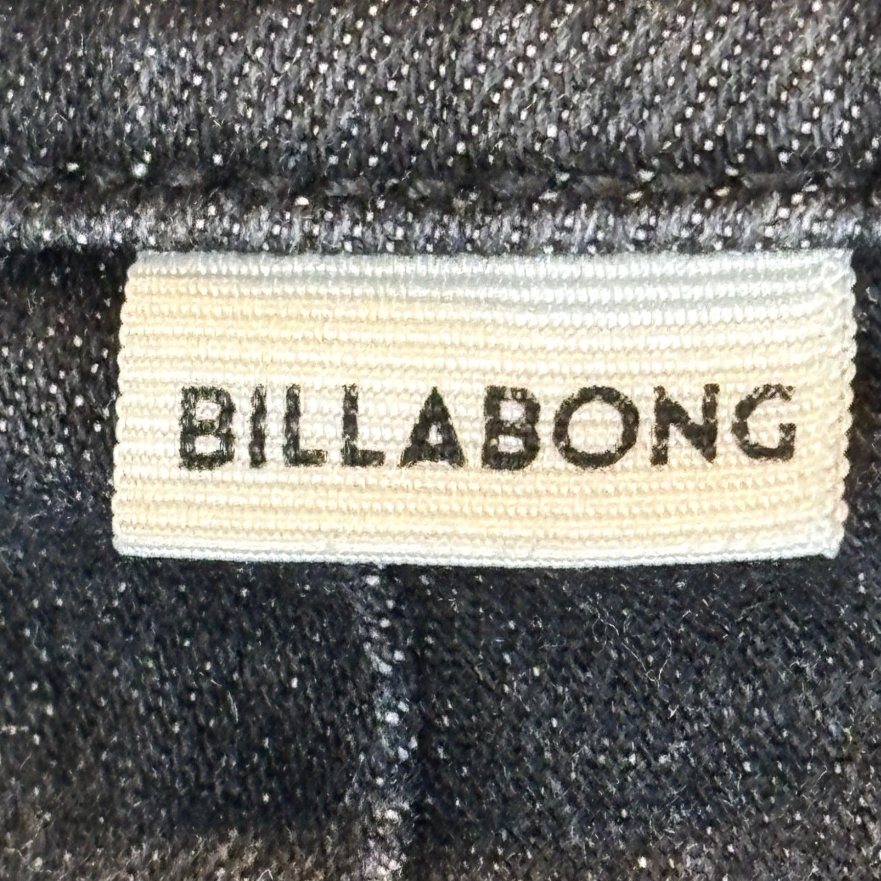 Billabong VINTAGE Billabong Jeans 2000s Women 24 Black Free Fall High-Waist Wide Leg Flare Raw Hem Size 42" / US 20 - 4 Thumbnail