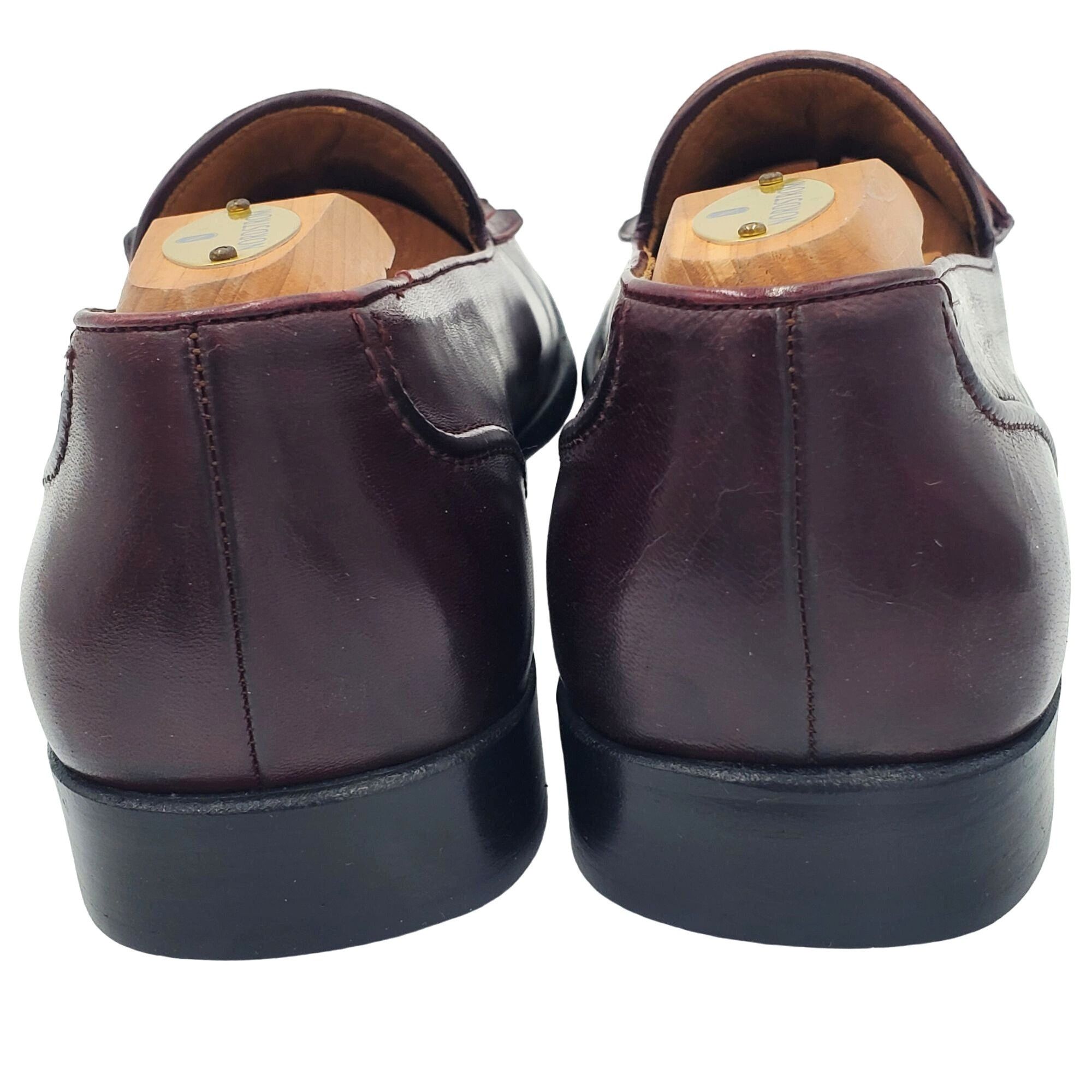 Cole Haan New Vintage Bragano Cole Haan mens 7 burgundy leather tassel Size US 7 / EU 40 - 5 Thumbnail