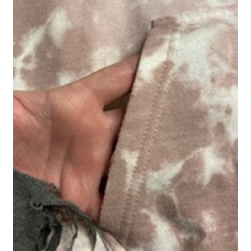 Olive Cozy Tie-Dye Quarter Zip Hoodie Pink White Olive + Oak L Size L / US 10 / IT 46 - 5 Thumbnail