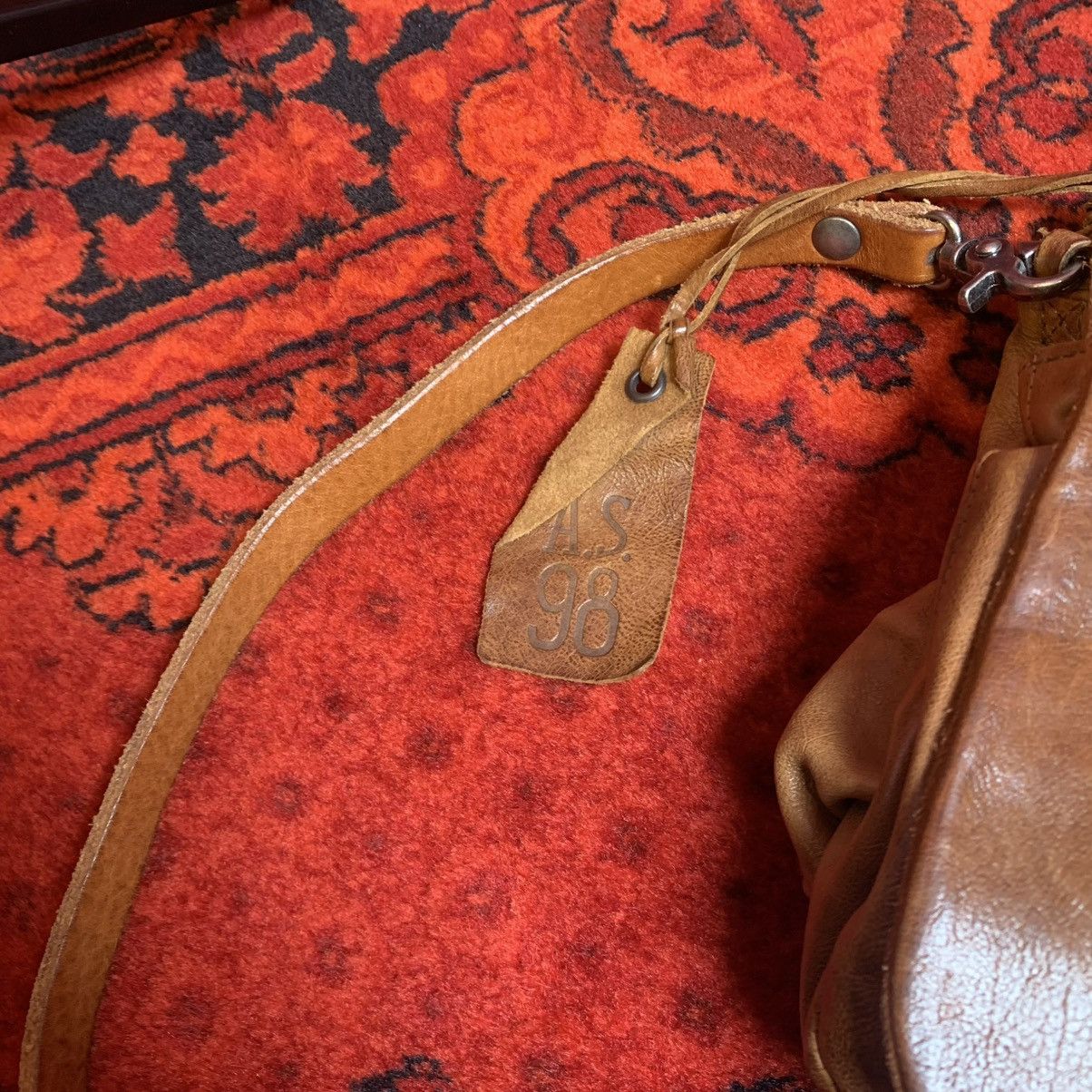 A.S.98 High Fashion Vintage A.S.98 Leather Multi-Strap Shoulder Bag Size ONE SIZE - 12 Thumbnail
