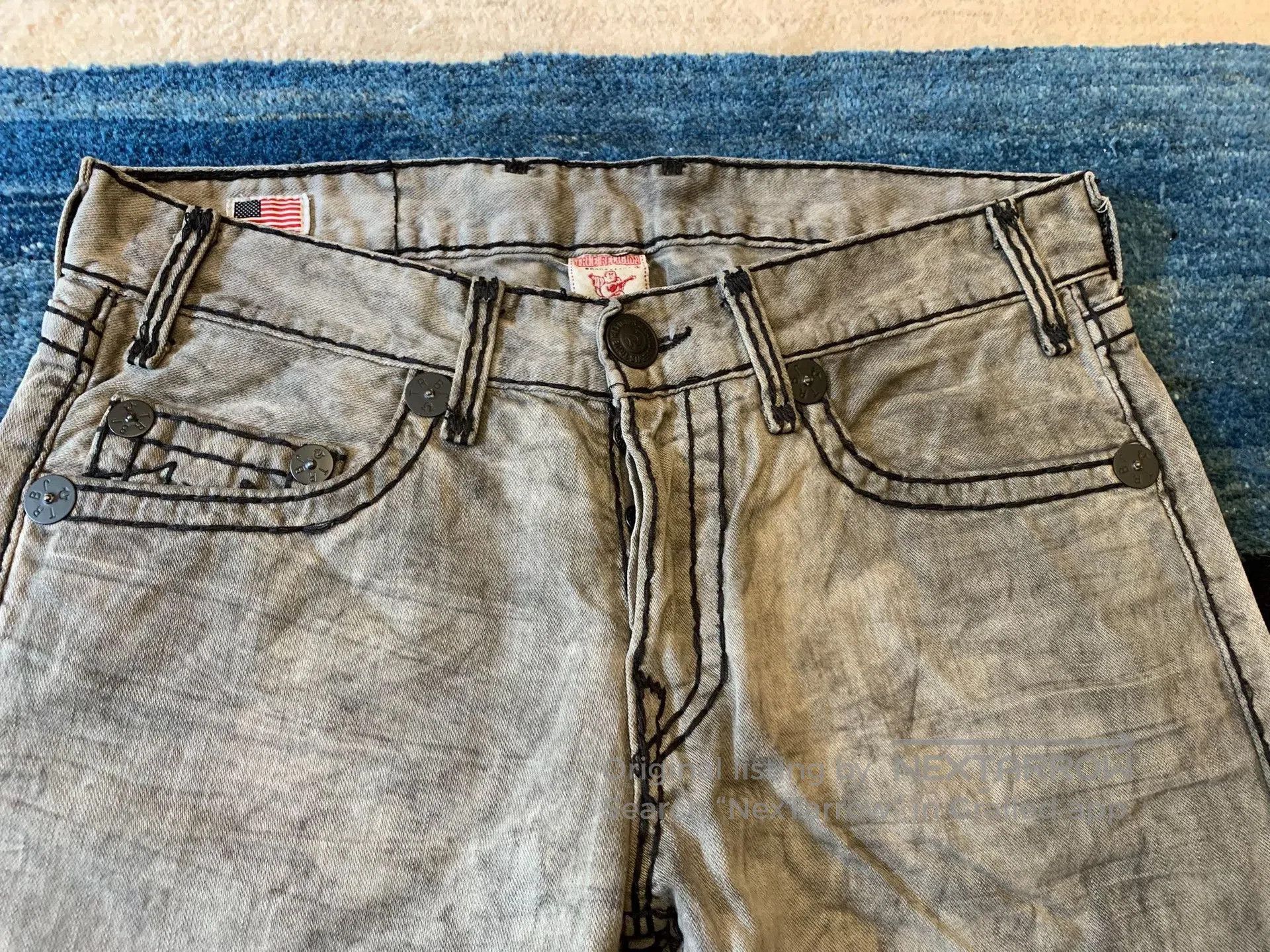 True Religion True Religion Logan Super T Jeans. Size US 34 / EU 50 - 3 Thumbnail