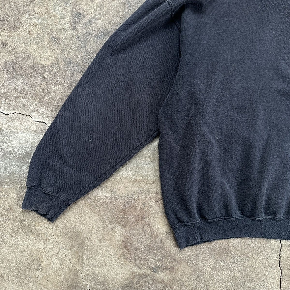 Fruit Of The Loom Vintage Washed Blank Hoodie Vintage Boxy XL 90s Size US XL / EU 56 / 4 - 7 Thumbnail