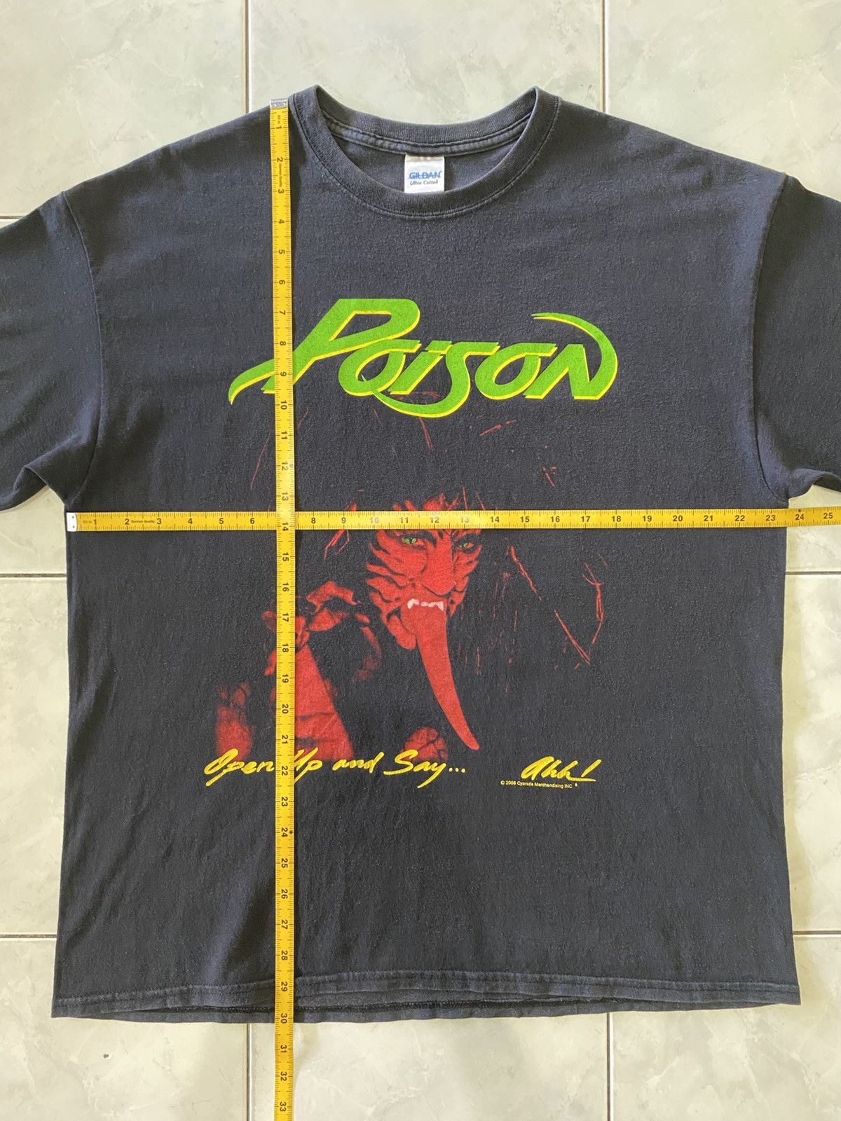 Band Tees VINTAGE 00’s POISON BAND TEES OPEN UP AND SAY AHH TOUR 1989 Size US XL / EU 56 / 4 - 20 Thumbnail