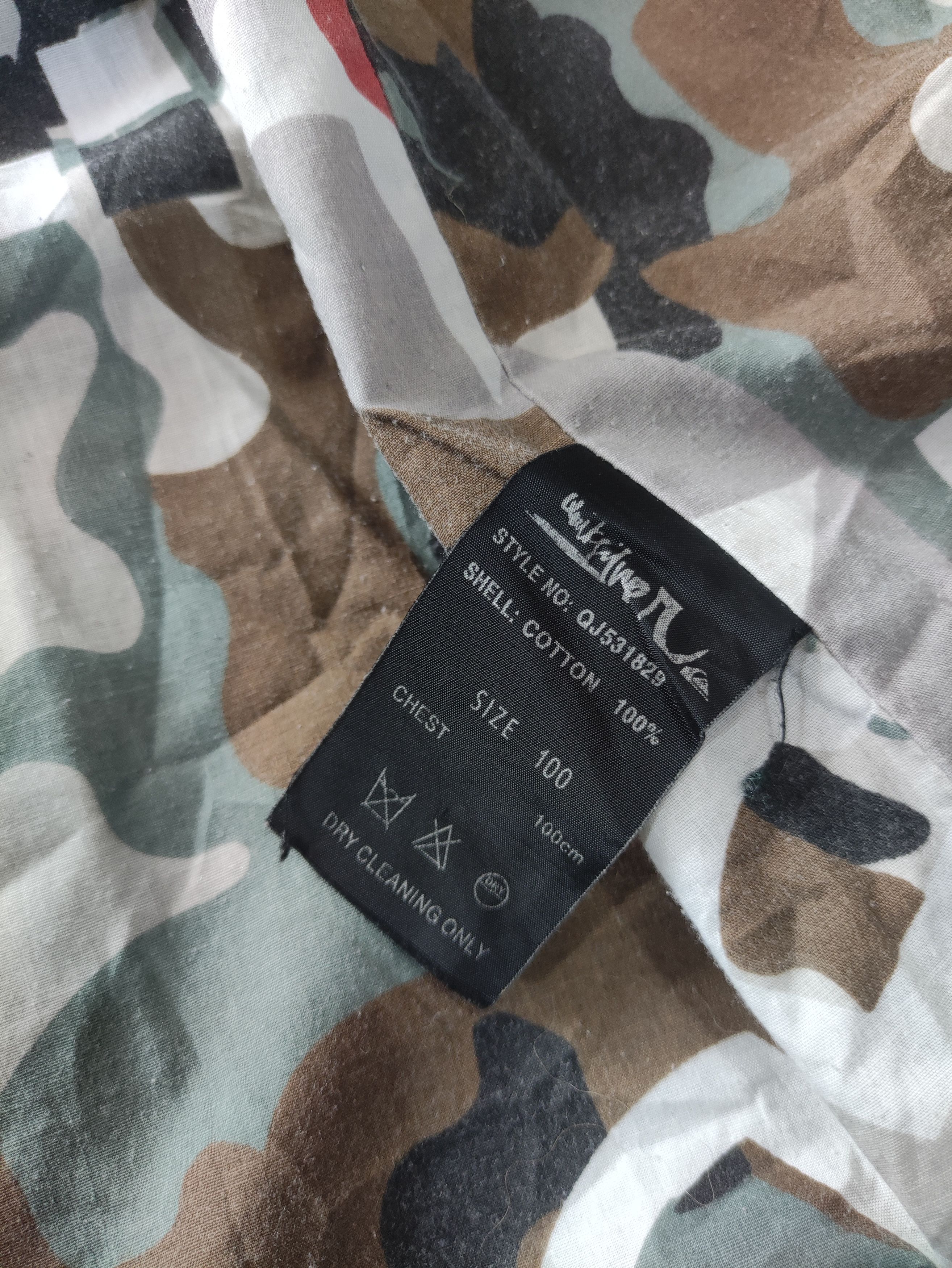 Quiksilver QUIKSILVER DARK BROWN CANVAS JACKET Size US L / EU 52-54 / 3 - 11 Thumbnail