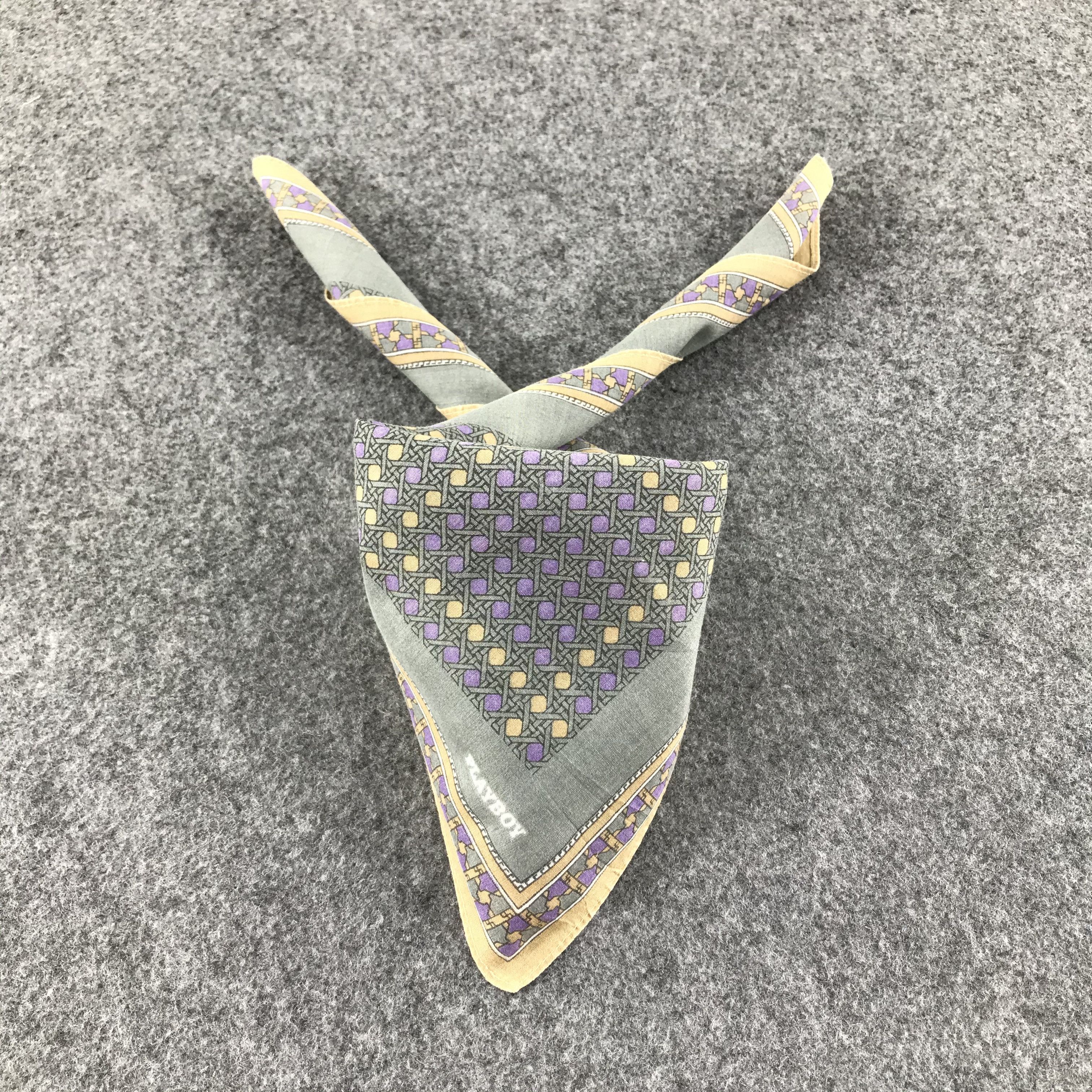 Playboy × Vintage Playboy Handkerchief Neckerchief Bandana H264 Size ONE SIZE - 2 Thumbnail