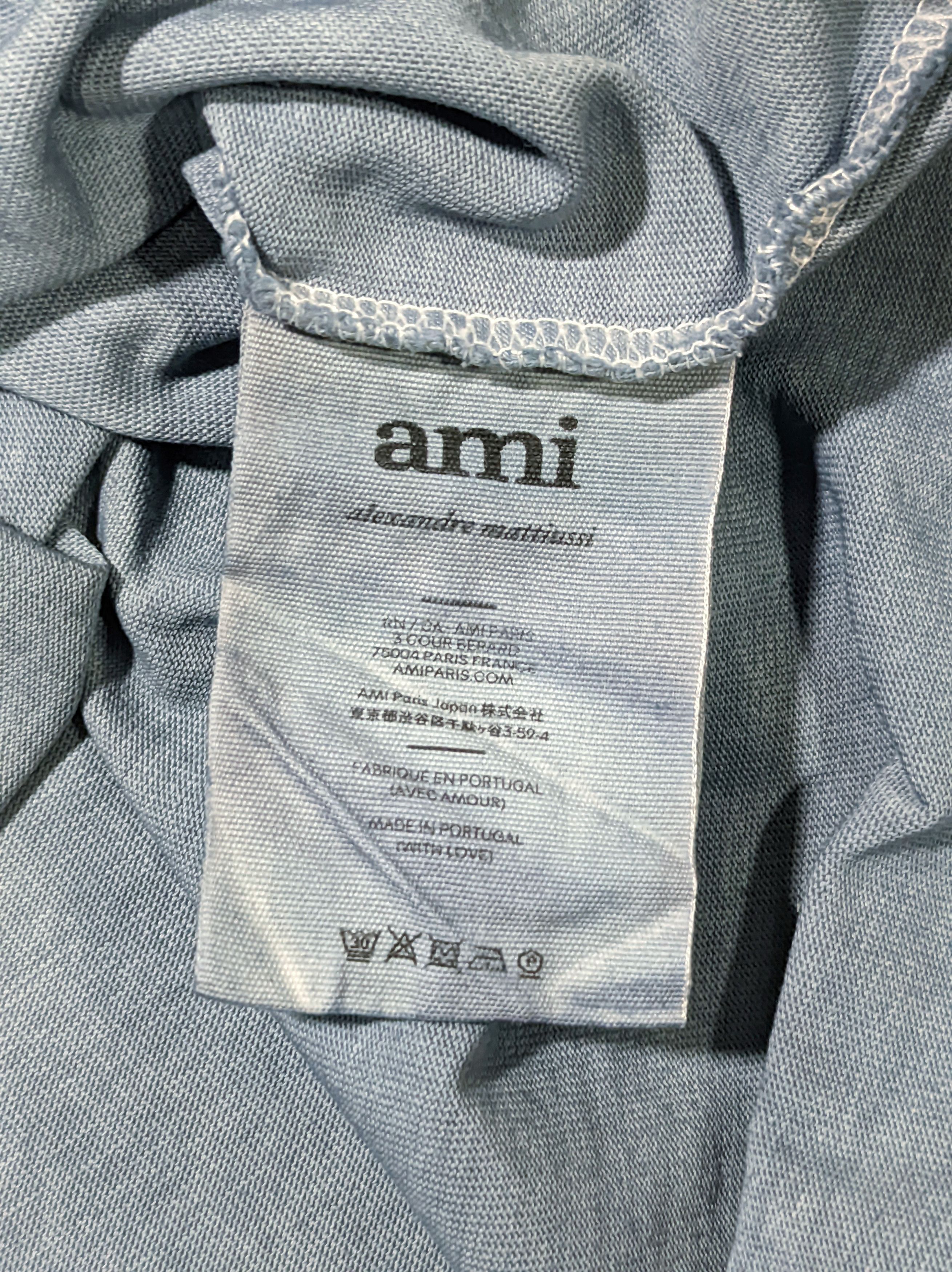 AMI AMI Lace Detail T-shirt Tie-dye Effect Size US M / EU 48-50 / 2 - 5 Thumbnail
