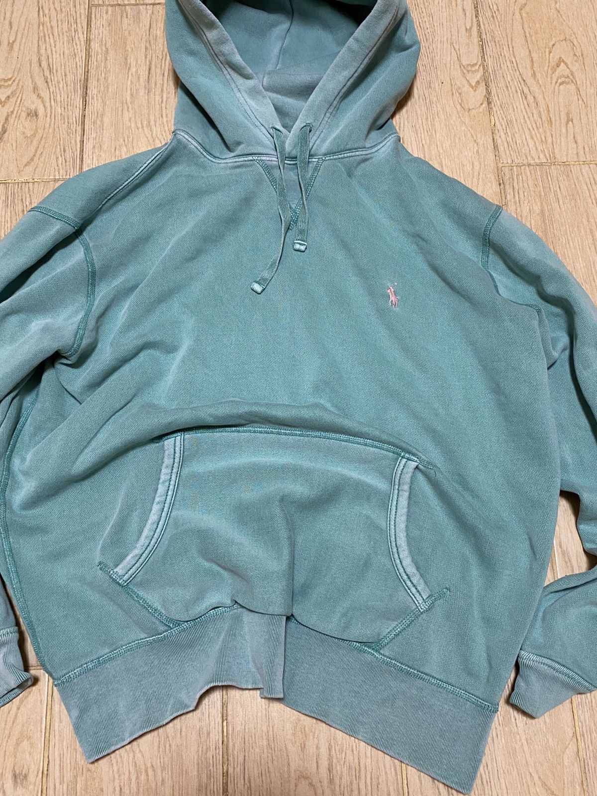 Polo Ralph Lauren × Vintage Vintage Polo Ralph Lauren distressed hoodie Size US M / EU 48-50 / 2 - 4 Thumbnail