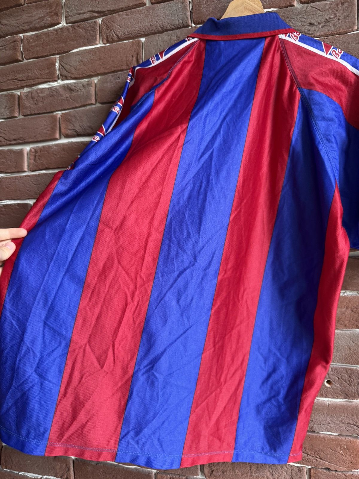 Vintage Rare Vintage FC Barcelona Roger’s Kappa Soccer Jersey Size US XL / EU 56 / 4 - 8 Thumbnail