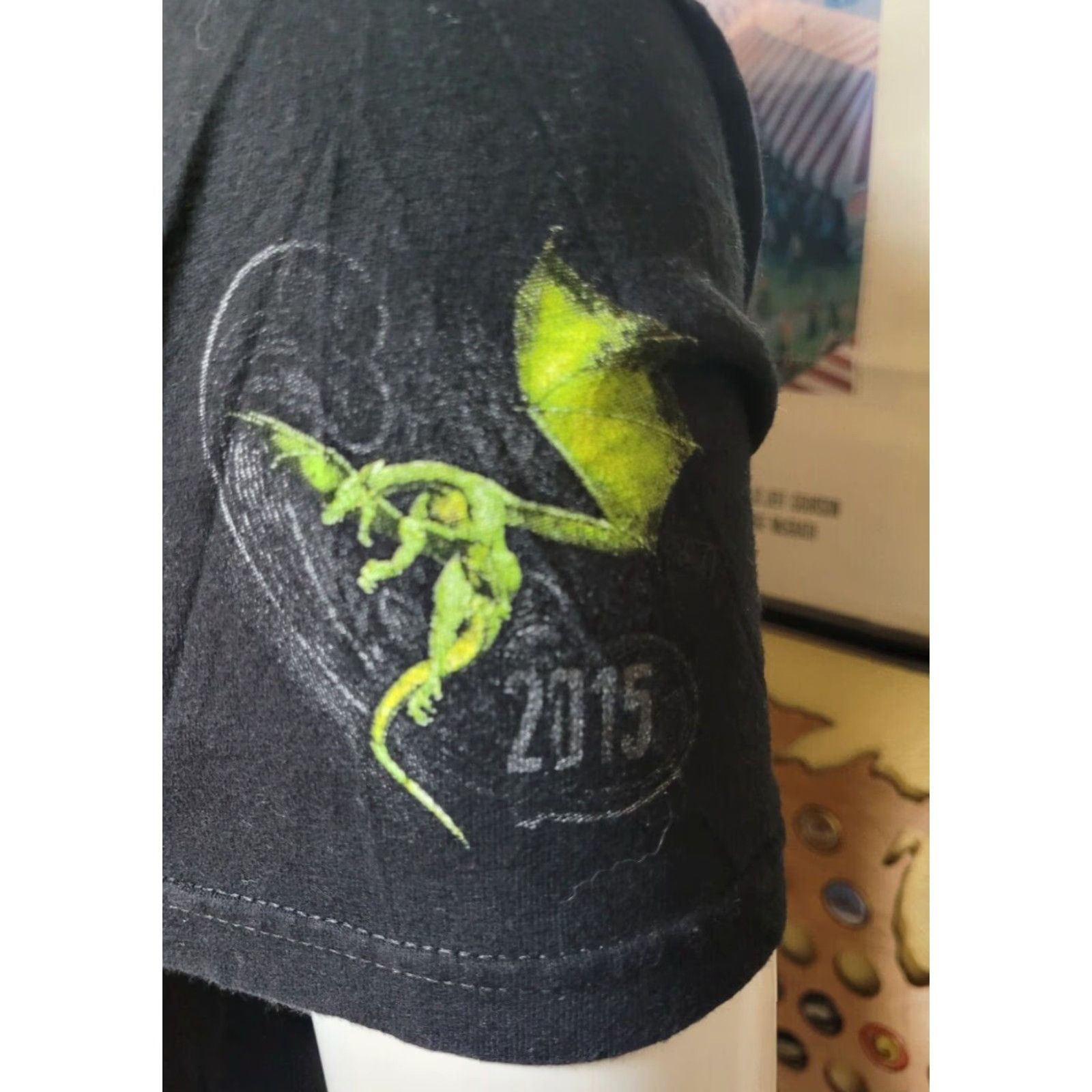 Hard Rock Cafe Hard Rock Cafe Atlanta GA 2015 Dragon T Shirt Small Black Men Crew Neck Short Sleeve Cotton Graphic Tee Size US S / EU 44-46 / 1 - 3 Thumbnail