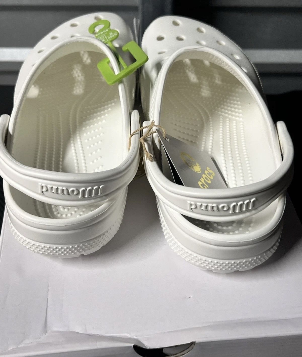 JJJJound JJJJound x Crocs Classic Clog White Size US 10 (M) - In Hand Size US 10 / EU 43 - 5 Thumbnail