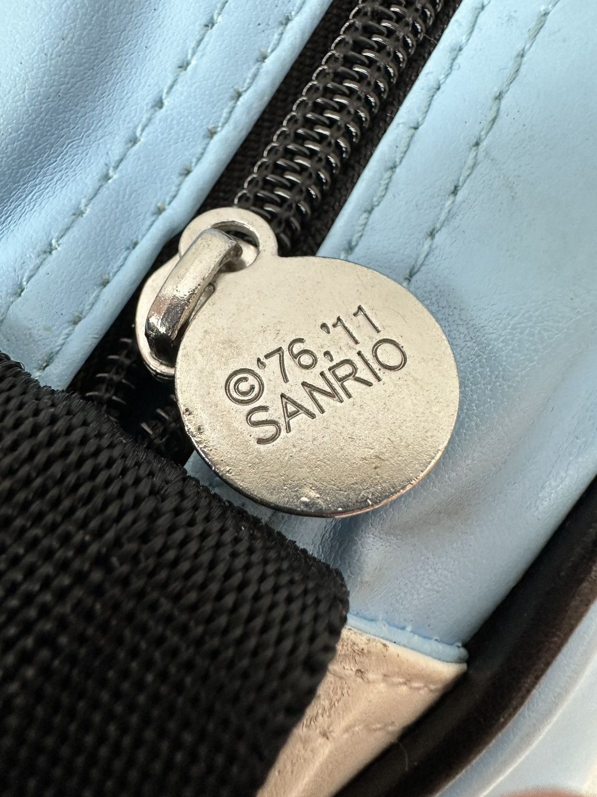 Japanese Brand Vintage Hello Kitty Blue Shoulder Bag Rare Sanrio Japan Size ONE SIZE - 12 Thumbnail