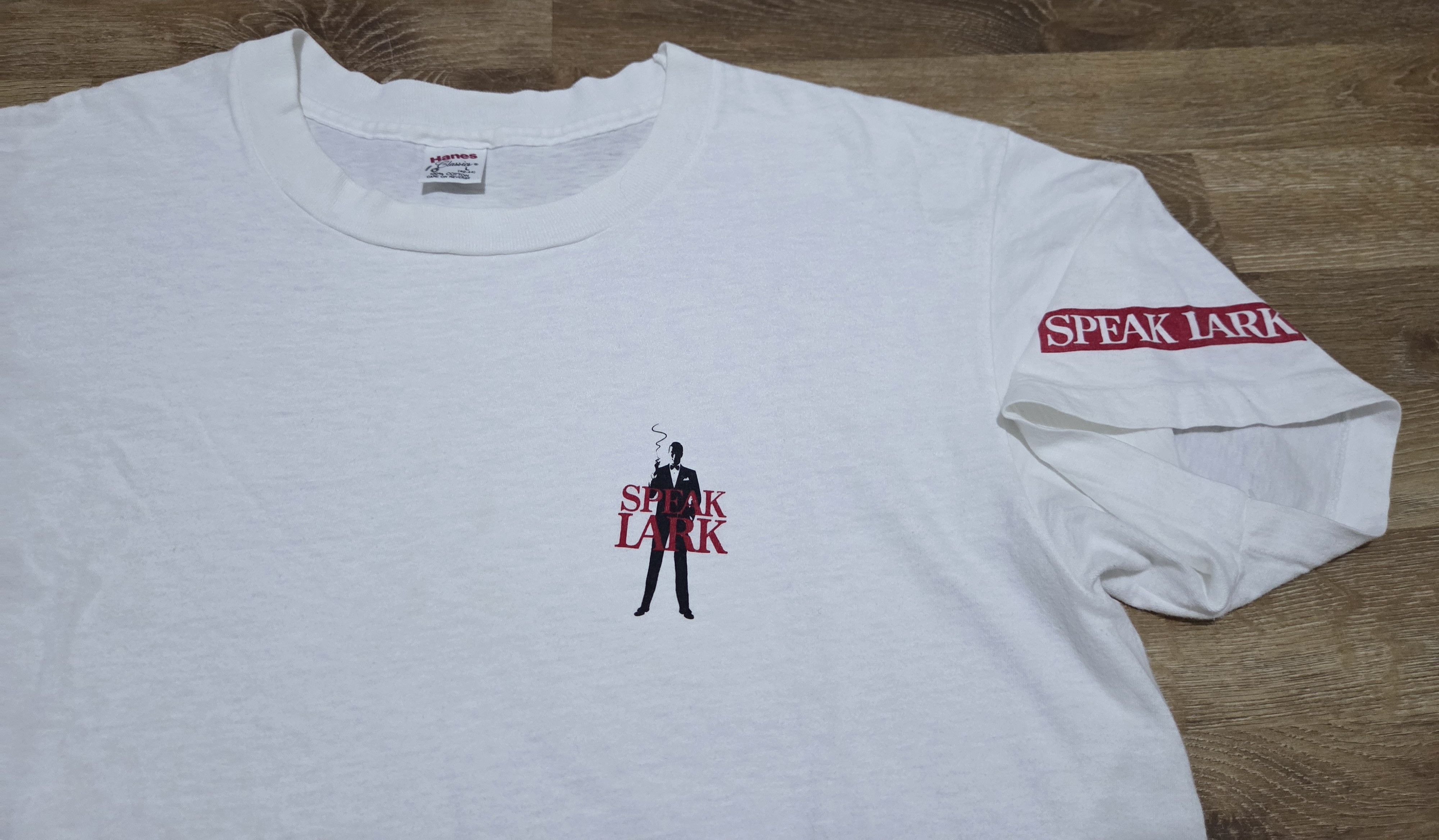 Vintage Vintage Speak Lark James Bond Movie Tobacco Cigarette Shirt Size US L / EU 52-54 / 3 - 7 Thumbnail