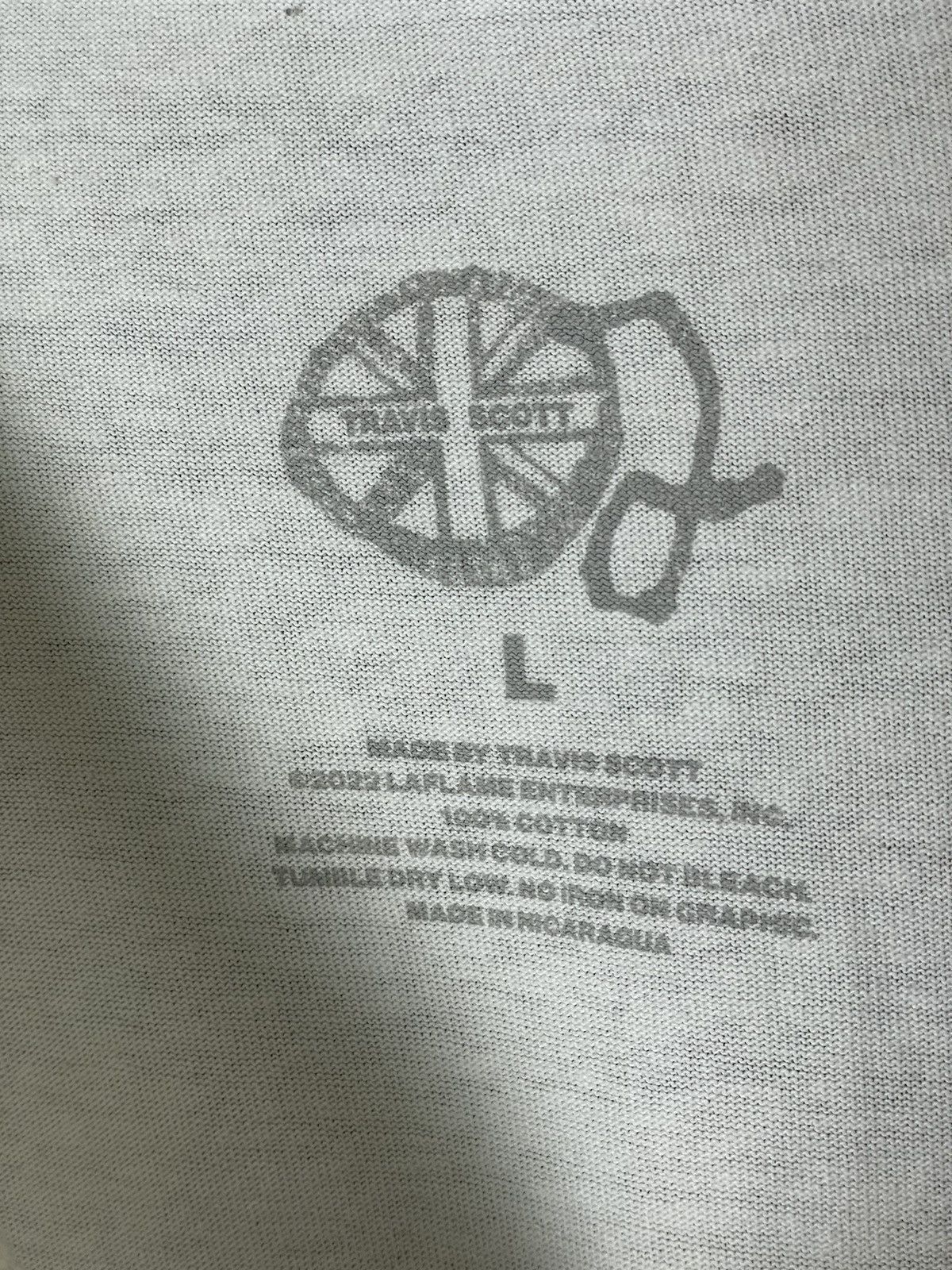 Rap Tees × Travis Scott Travis Scott - London O2 Arena 2022 Show, T Shirt Size US L / EU 52-54 / 3 - 16 Thumbnail